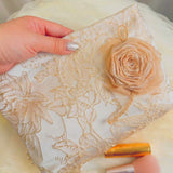 Golden Rose Pouch