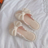 Graceful Bow Slippers