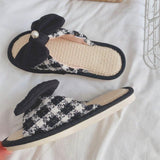 Graceful Bow Slippers