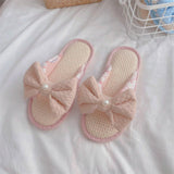 Graceful Bow Slippers