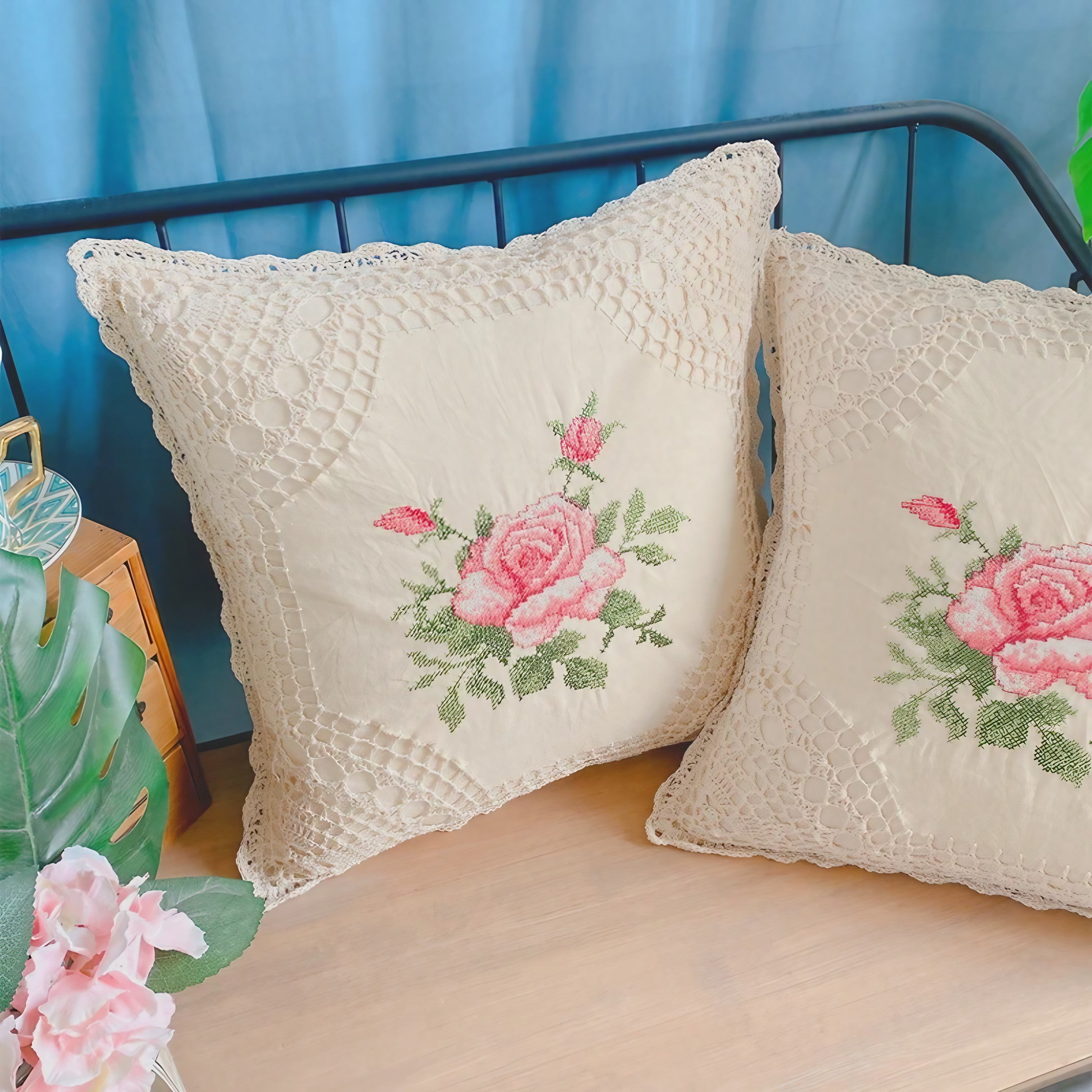 Heirloom Blossom Cushion Covers