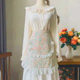 Heirloom Garden Frill Apron