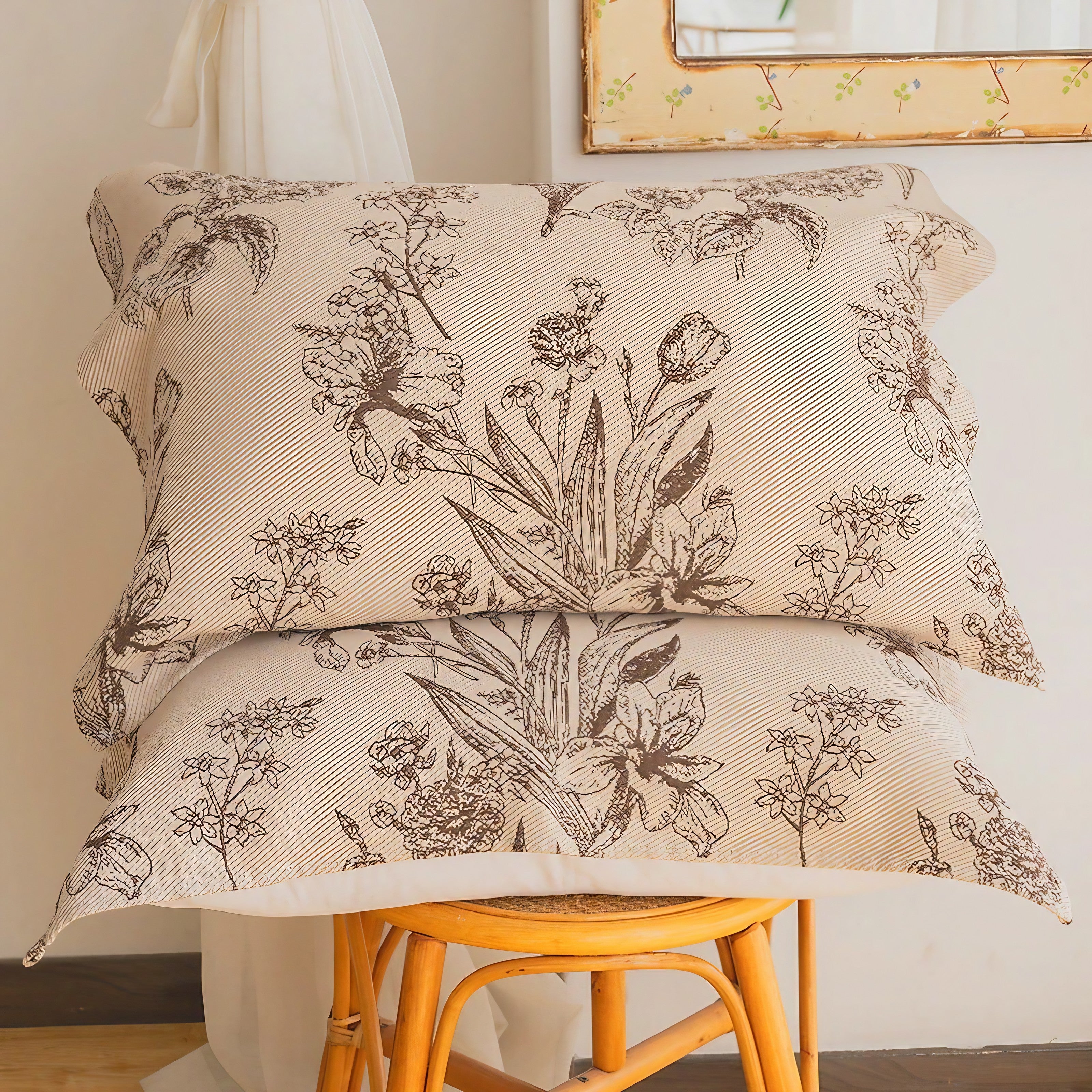 Heirloom Rose Pillowcase