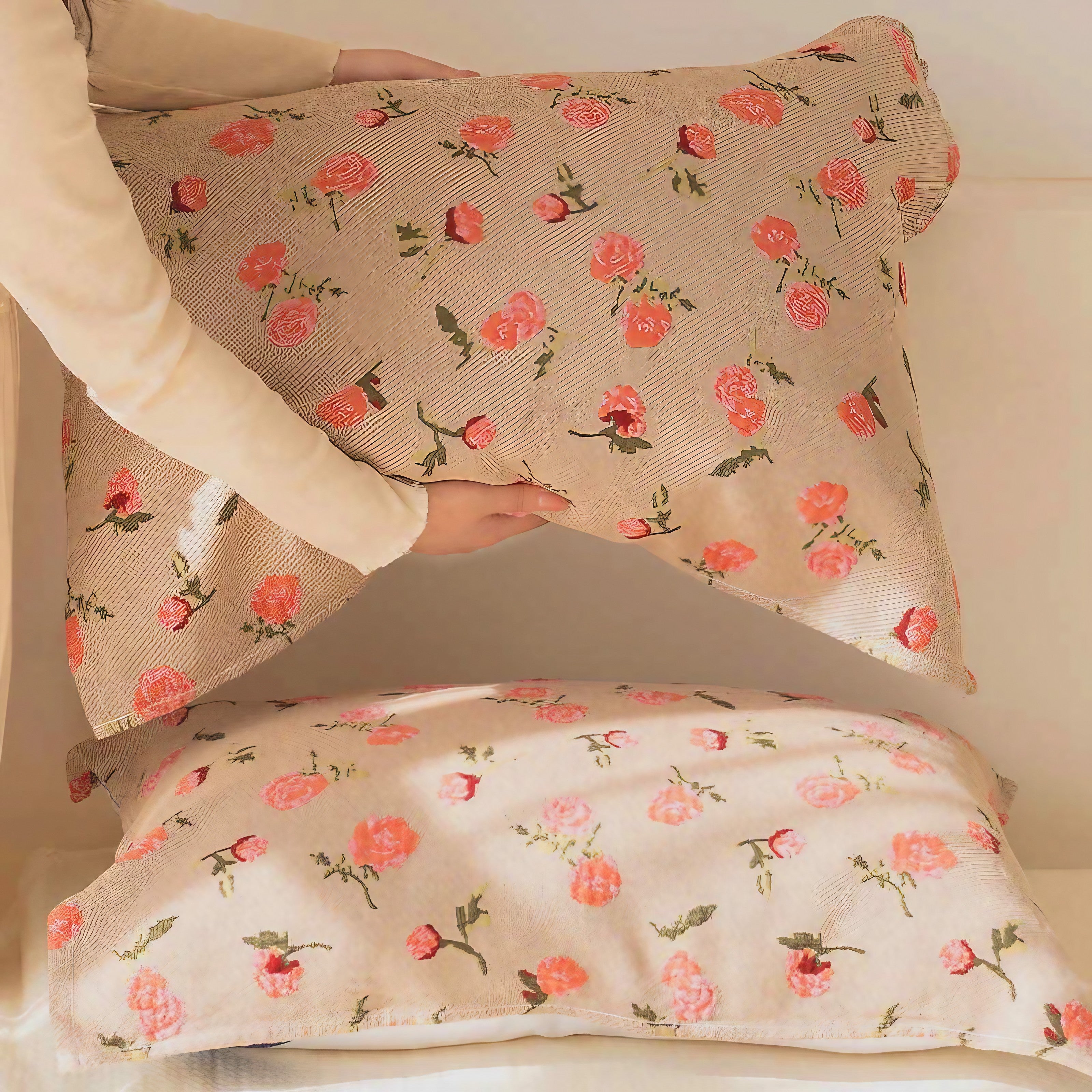 Heirloom Rose Pillowcase