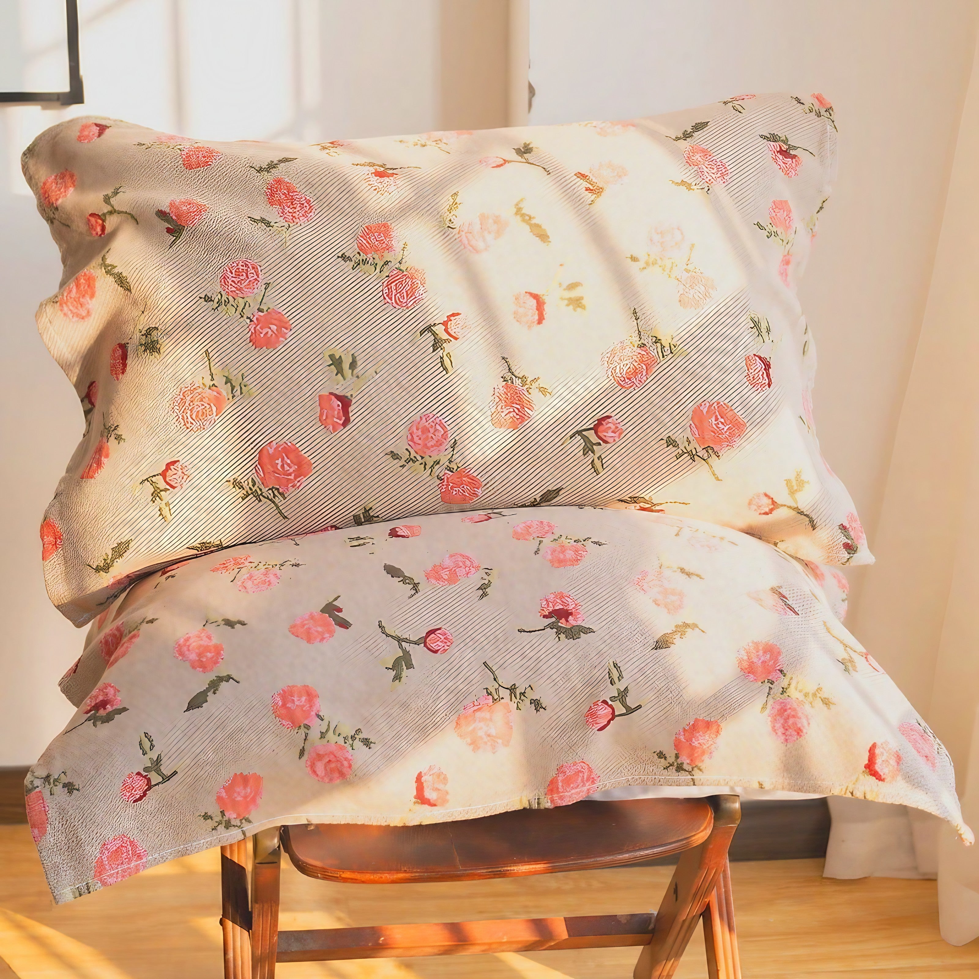 Heirloom Rose Pillowcase