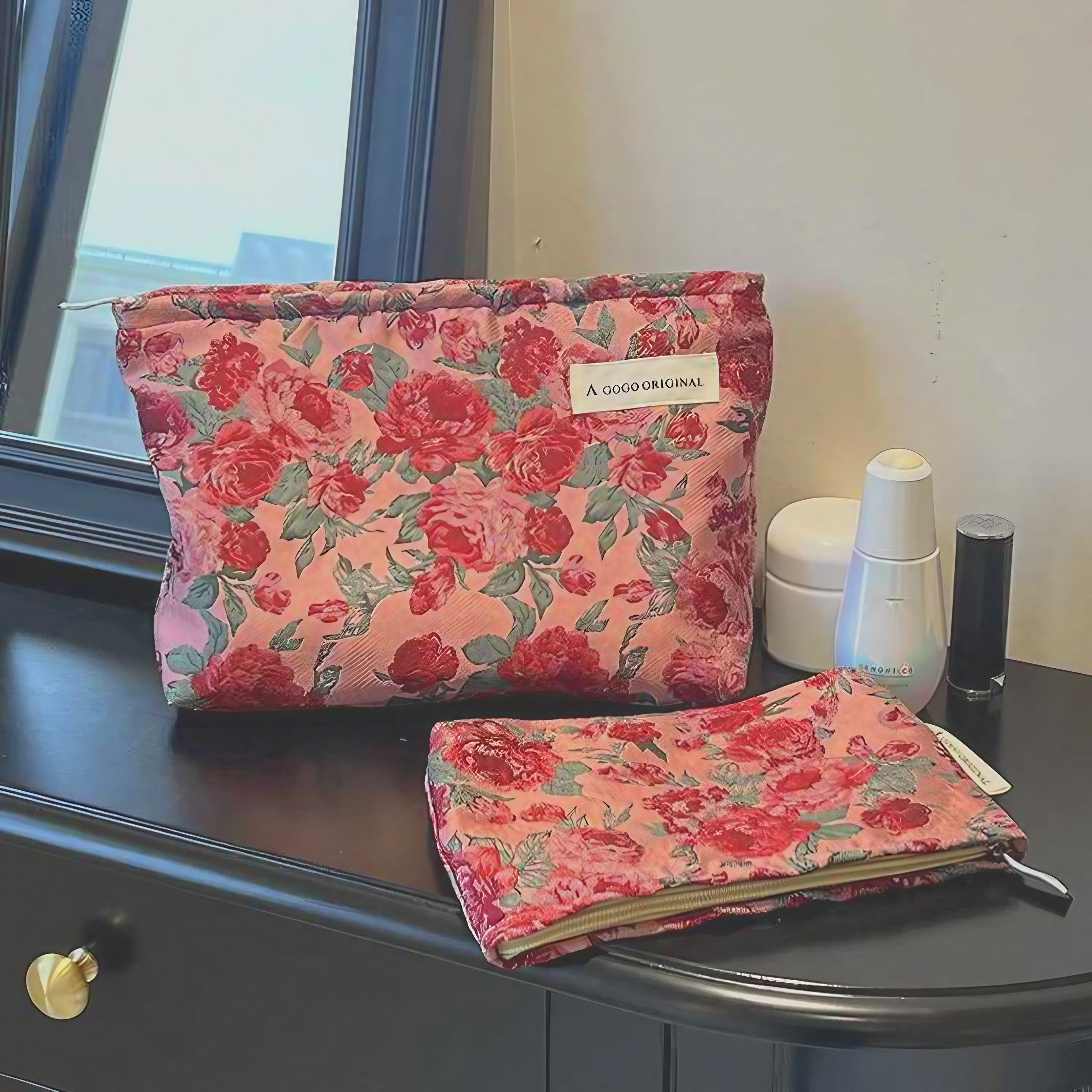 Heirloom Rose Pouch