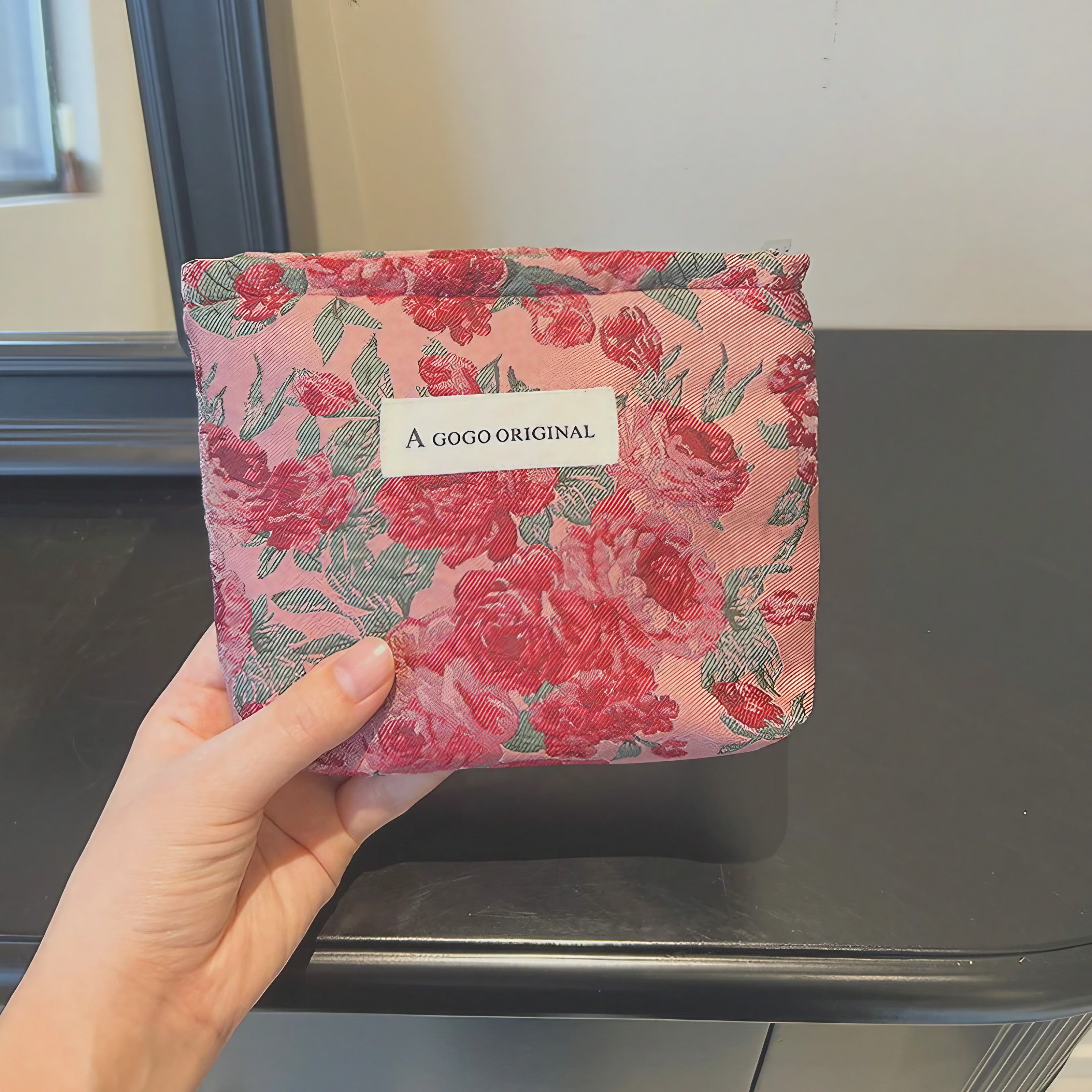 Heirloom Rose Pouch