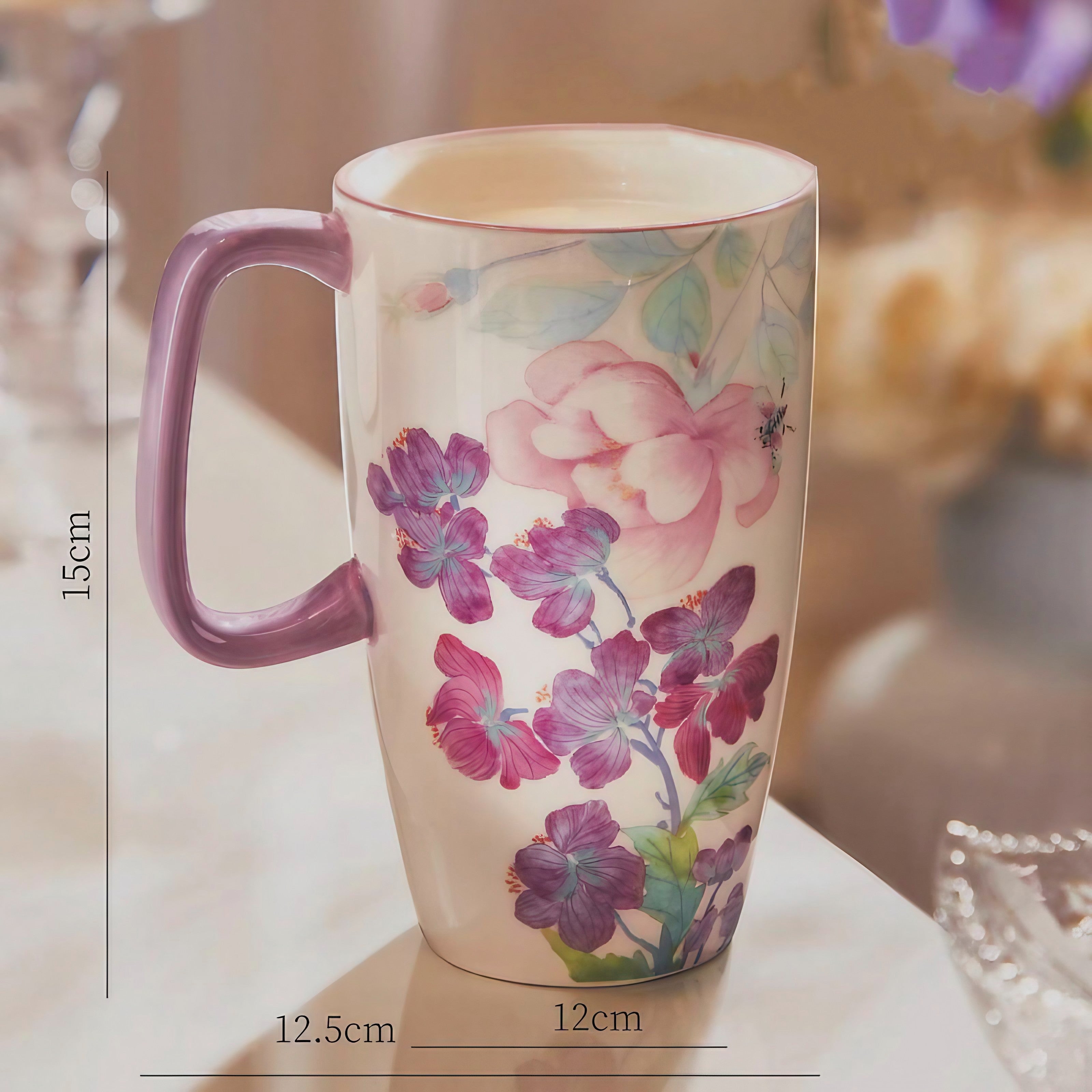 Floral Reverie Tea Tumbler