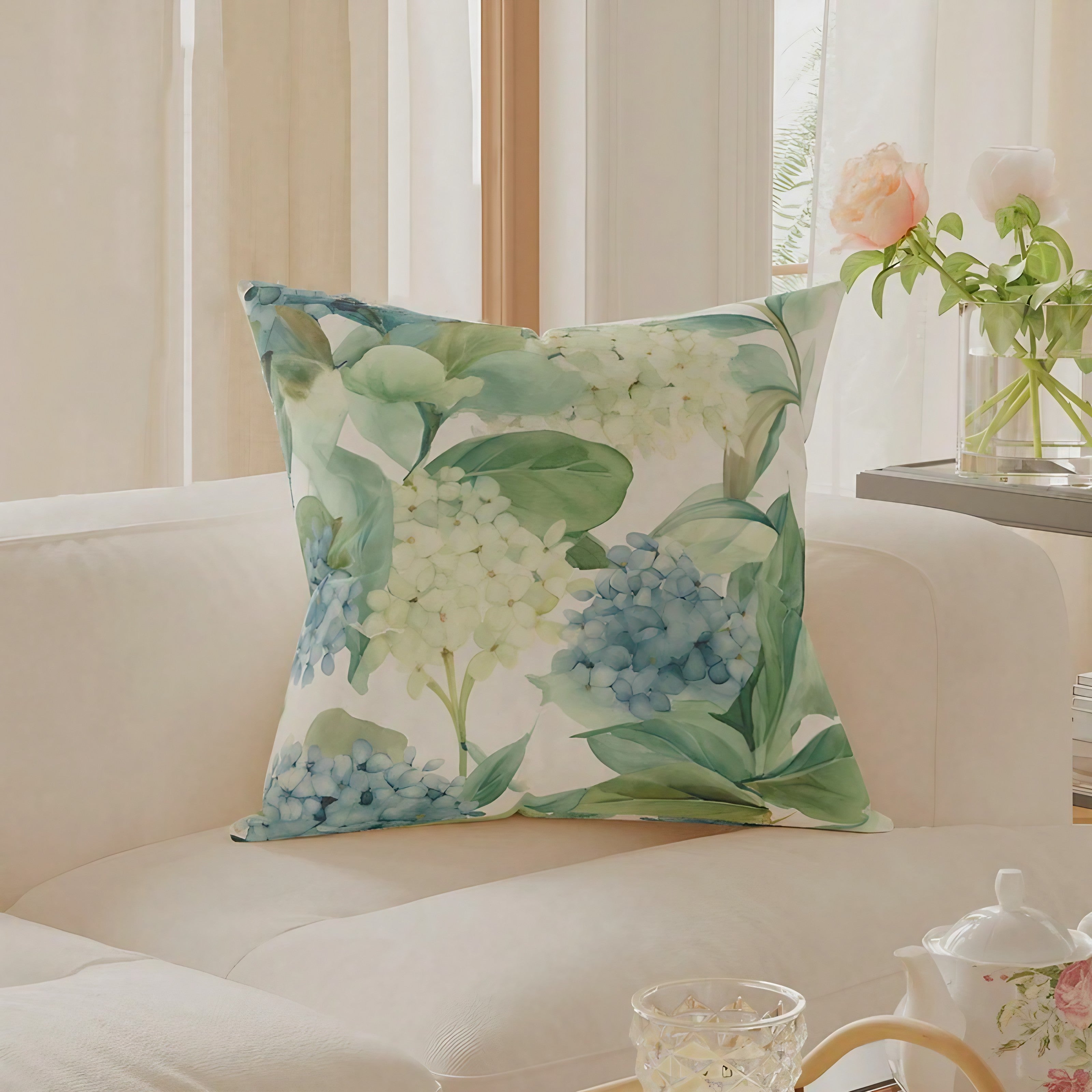 Floral Serenity Cushion Covers