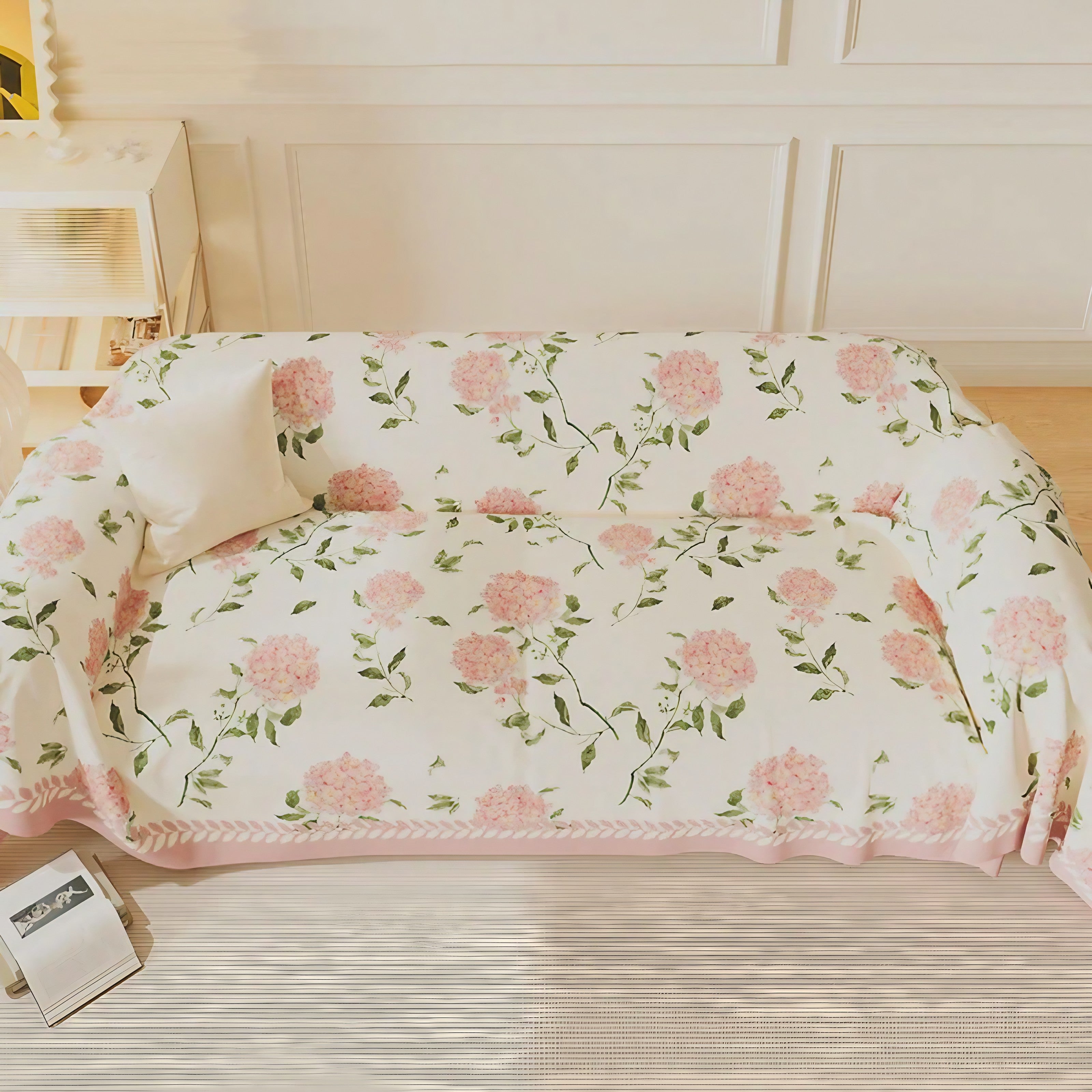 Hydrangea Bloom Sofa Cover