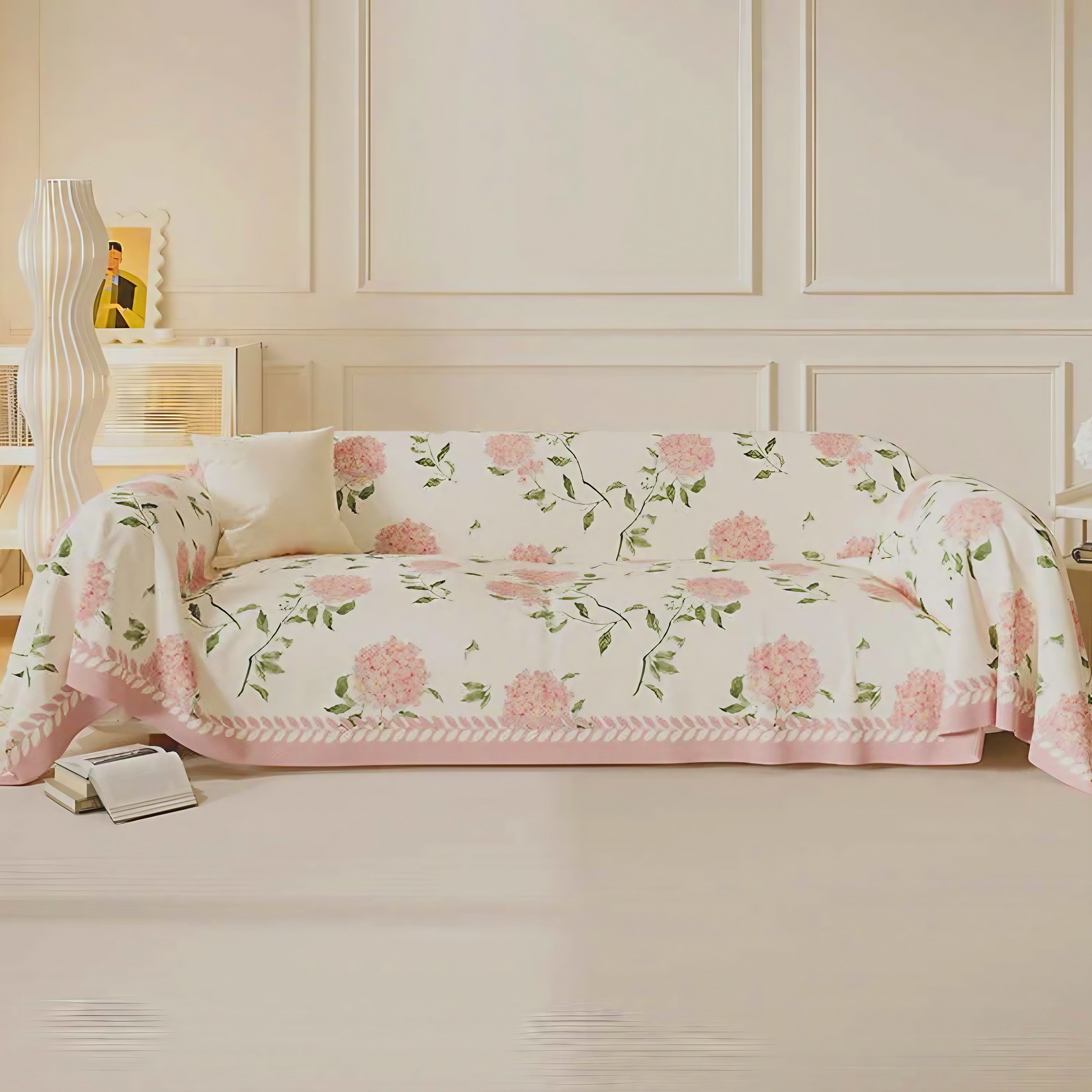 Hydrangea Bloom Sofa Cover