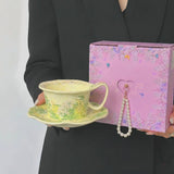 Hydrangea Bloom Teacup Set