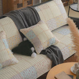 Vintage Rose Patchwork Cushion Covers