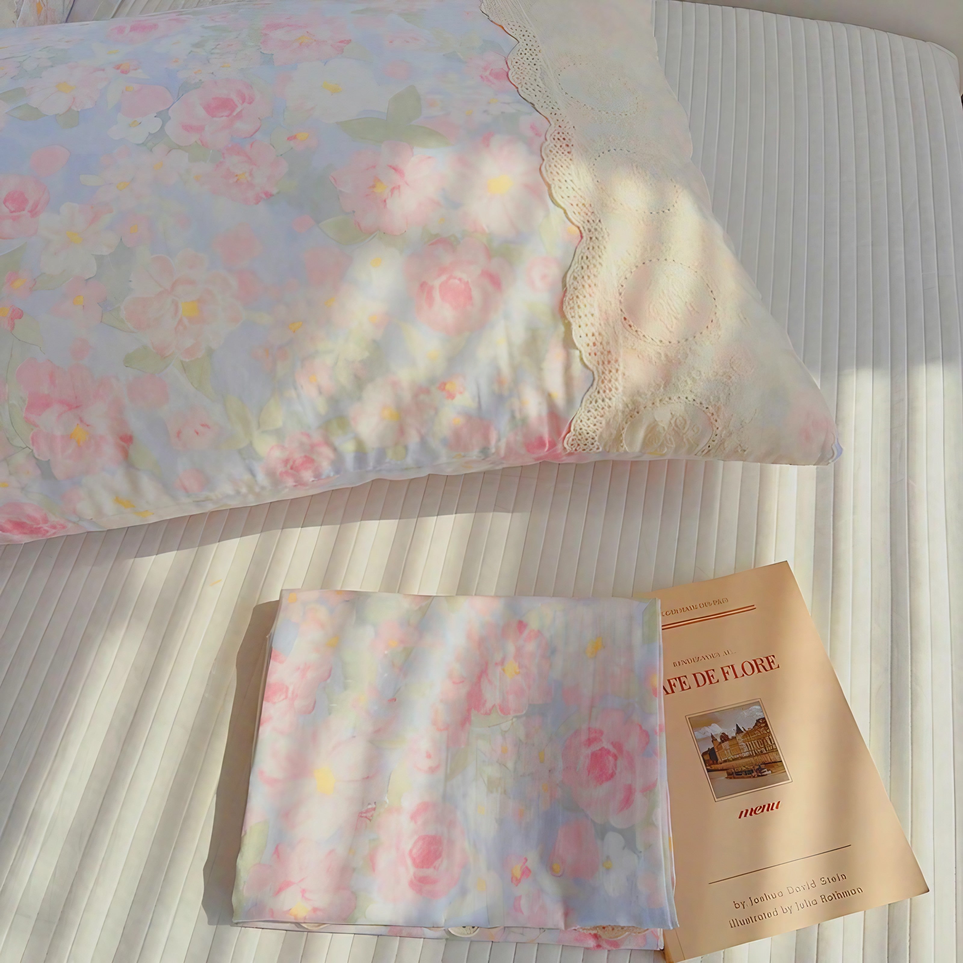 Lace Bloom Pillowcase