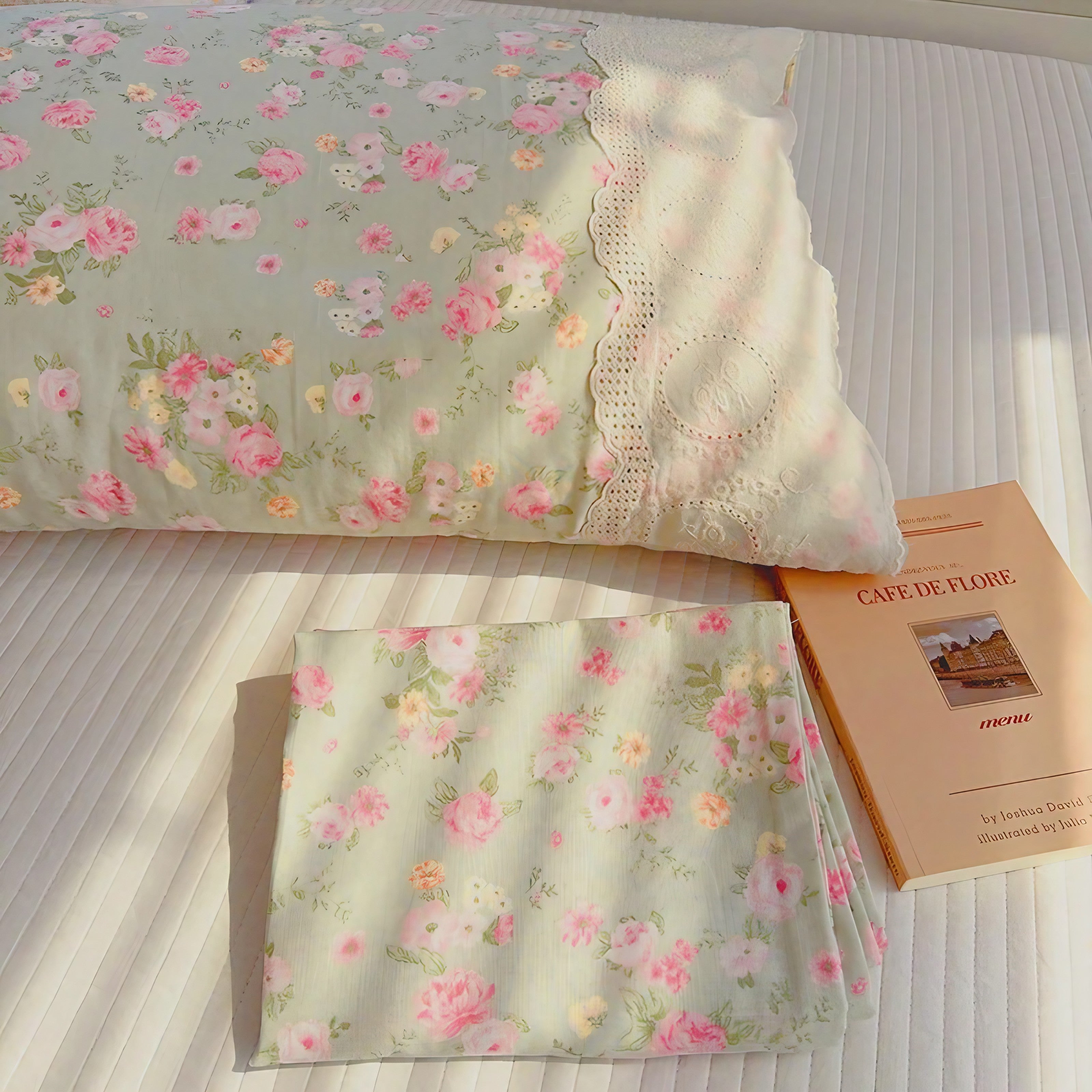 Lace Bloom Pillowcase