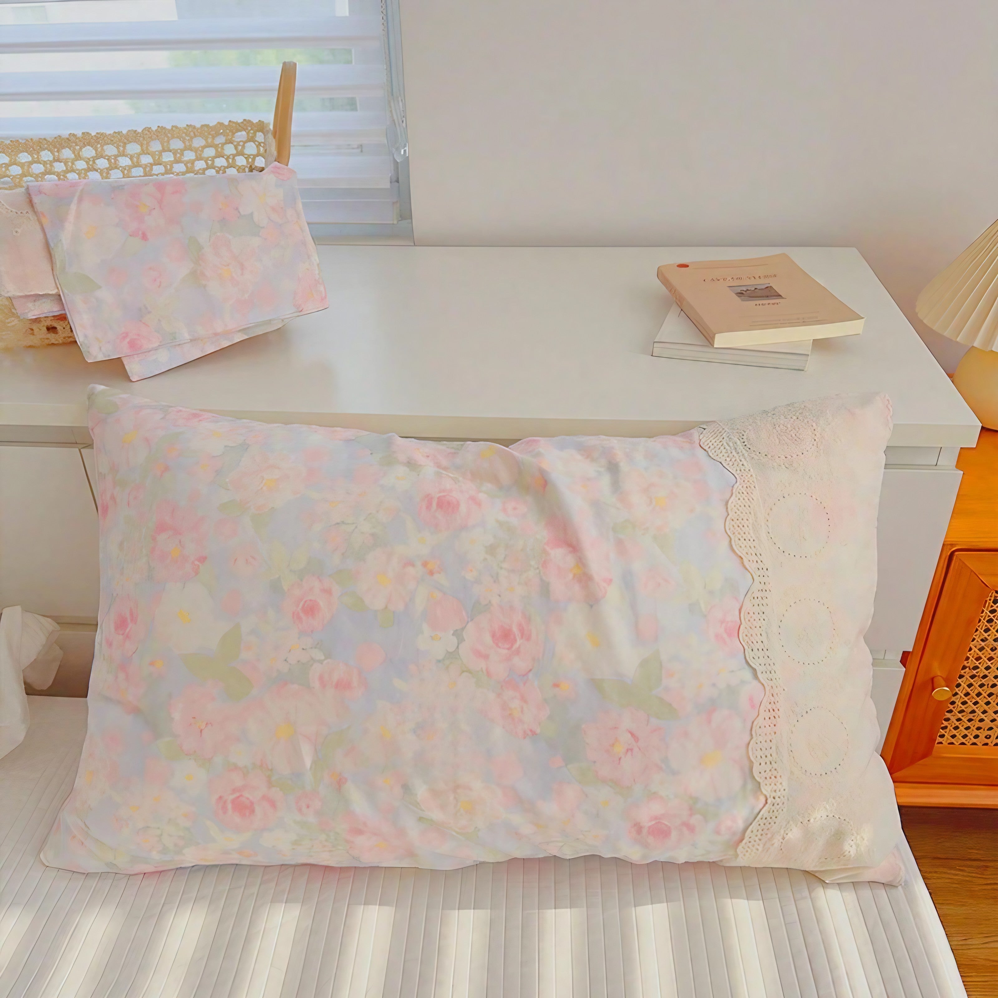 Lace Bloom Pillowcase