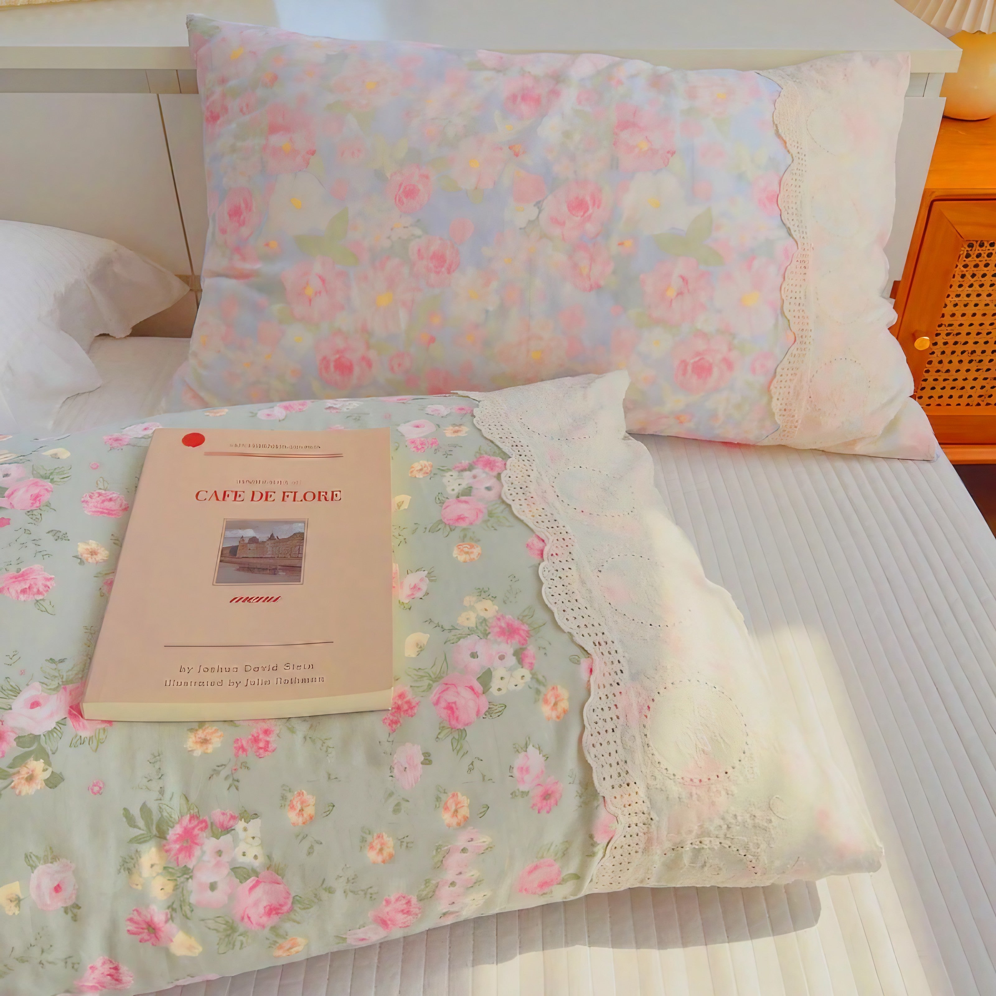 Lace Bloom Pillowcase
