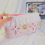 Lace Blossom Pouch