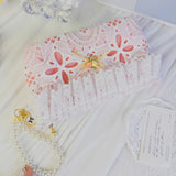 Lace Blossom Pouch