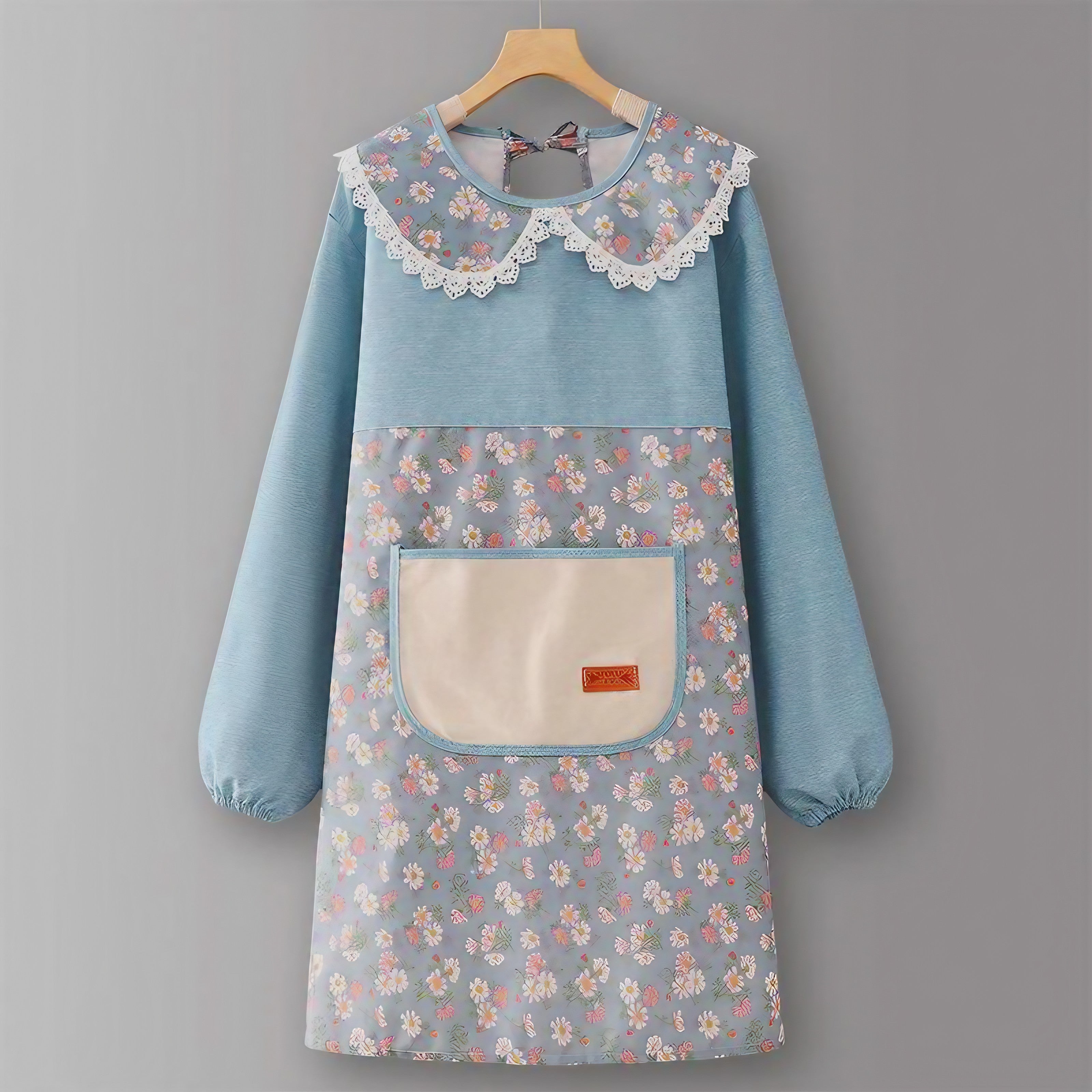Lacy Flora Smock Apron