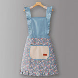 Lacy Flora Smock Apron