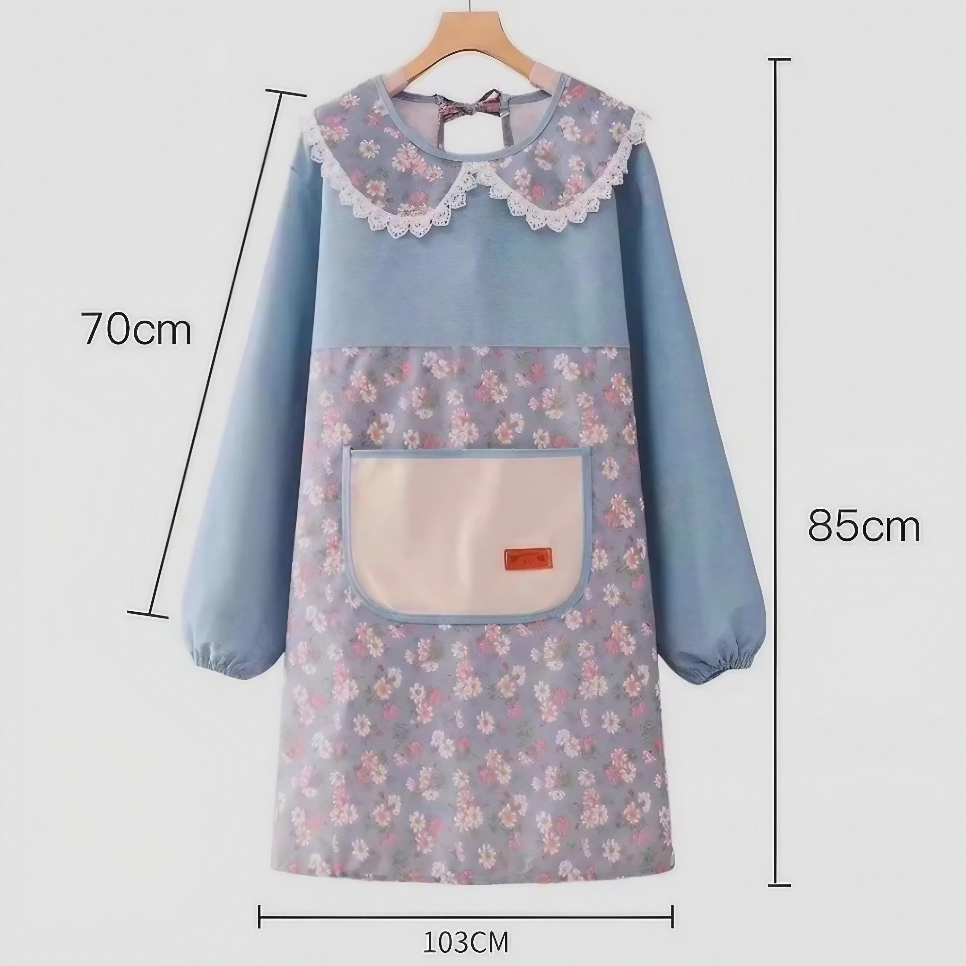 Lacy Flora Smock Apron