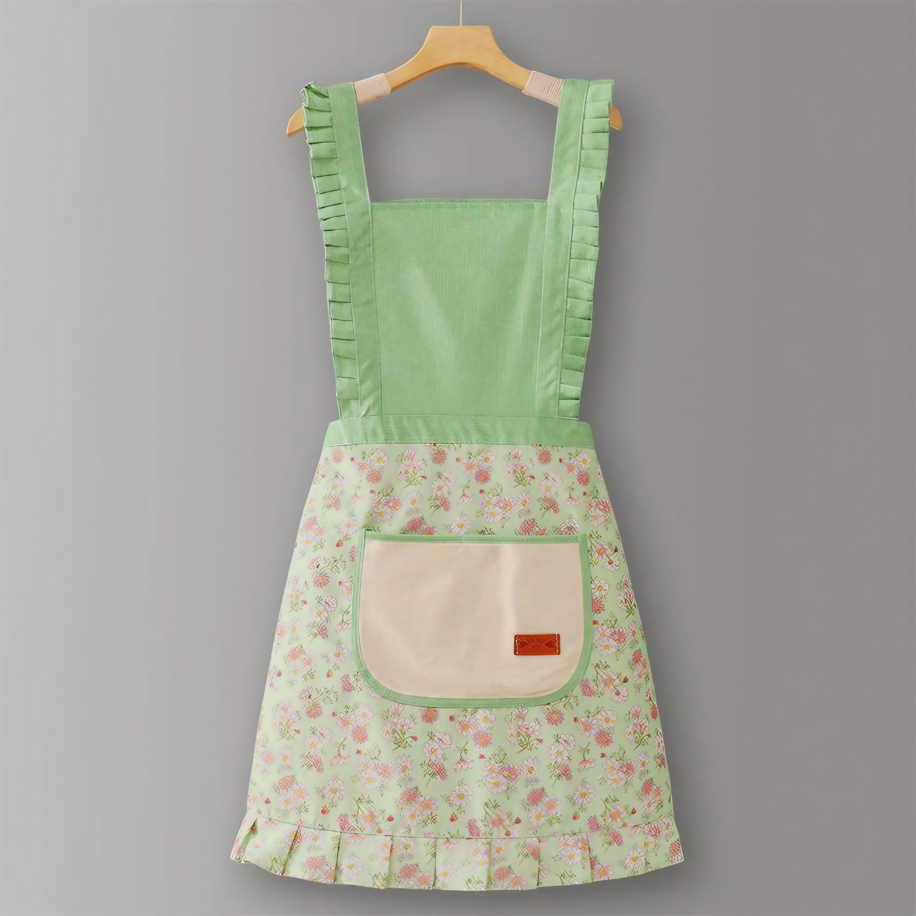 Lacy Flora Smock Apron