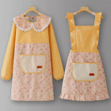 Lacy Flora Smock Apron