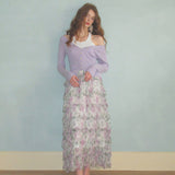 Lavender Cloud Skirt