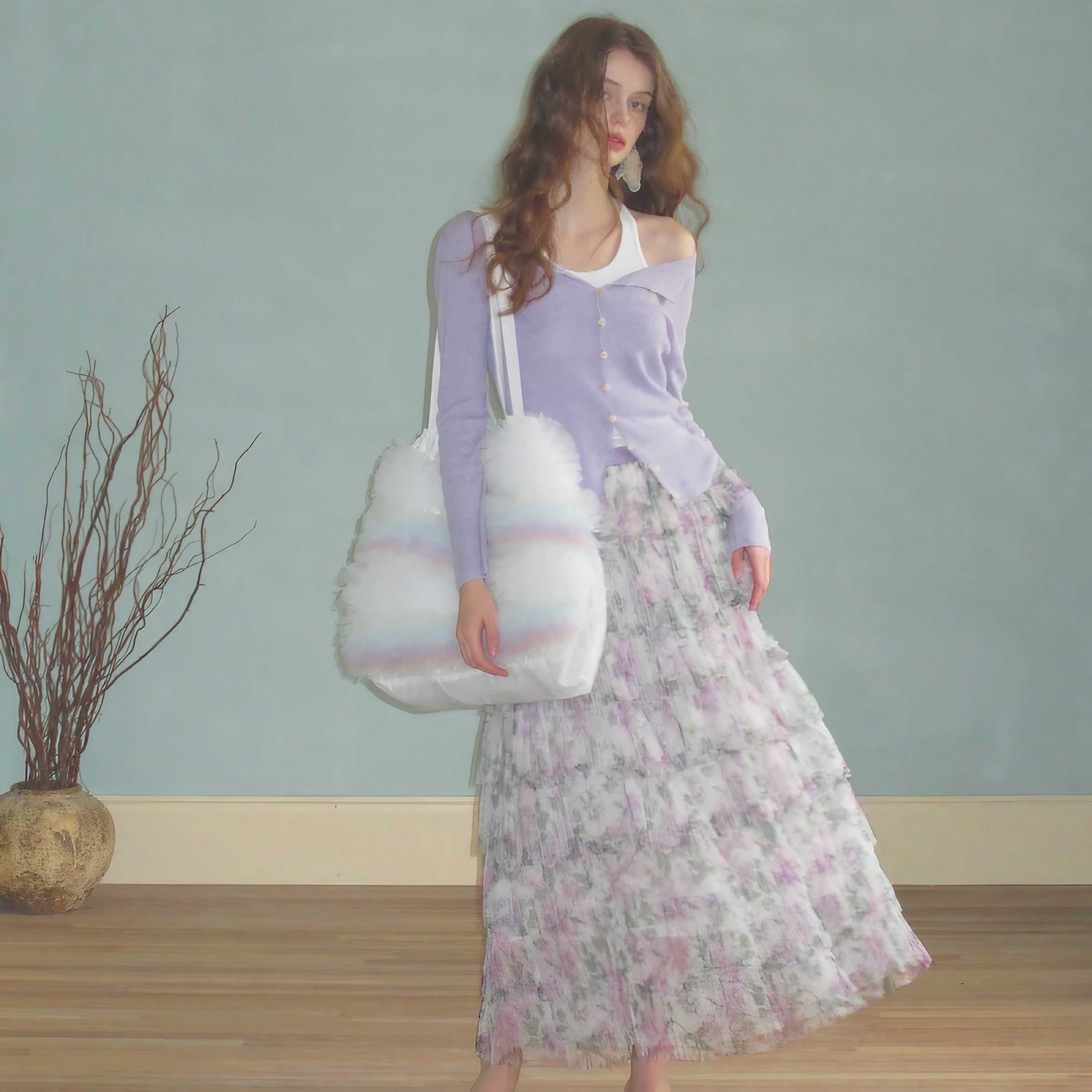Lavender Cloud Skirt