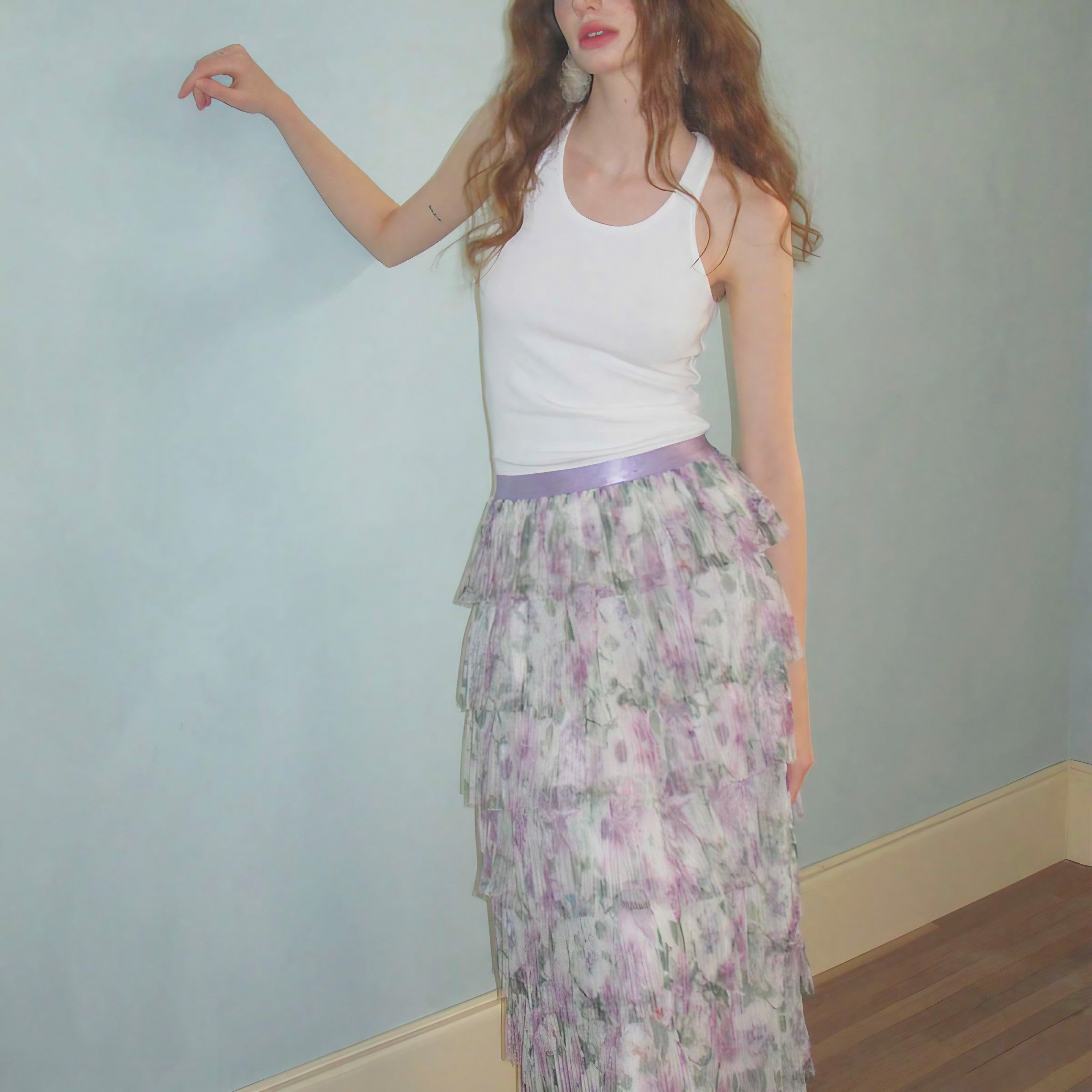 Lavender Cloud Skirt