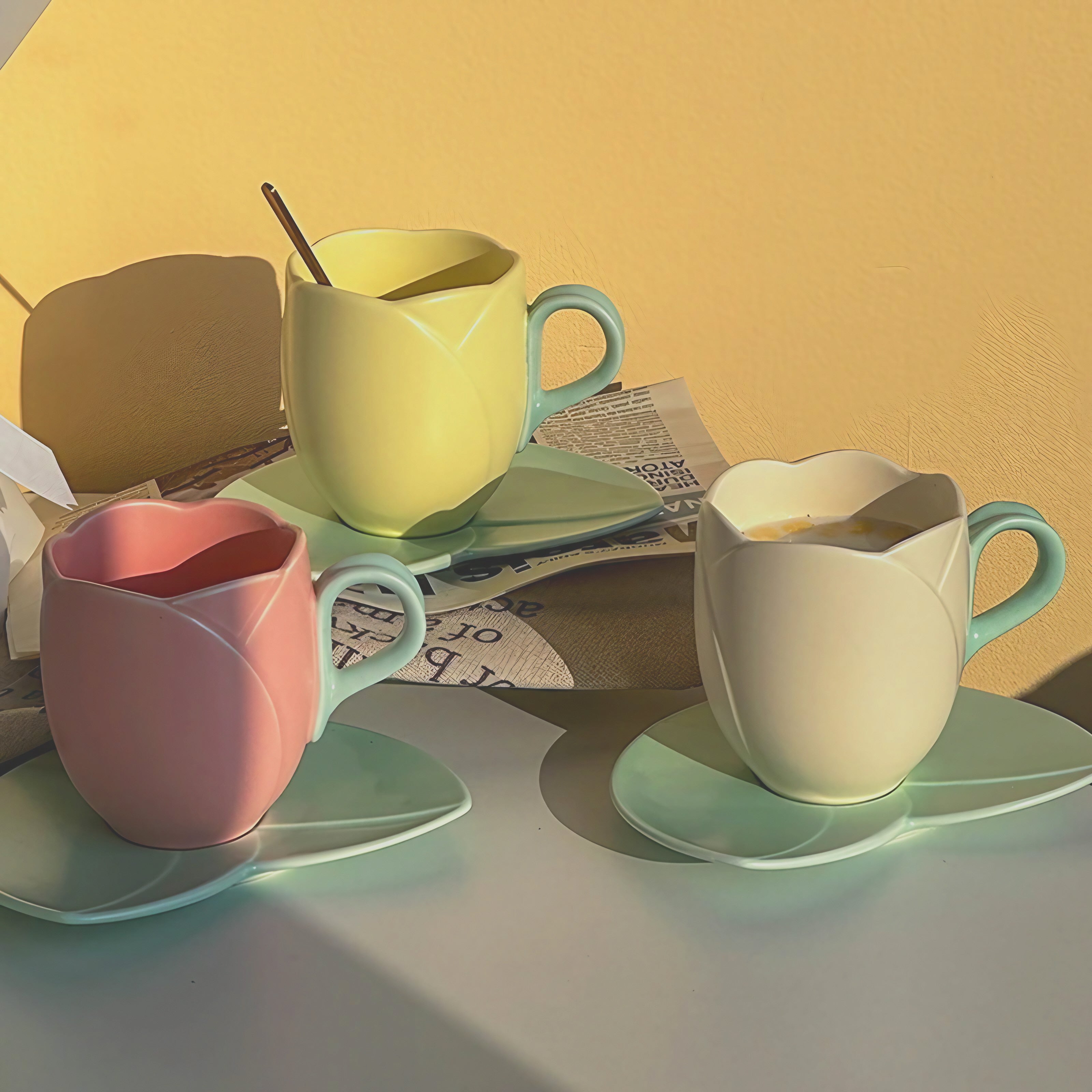 Leaf Nest Mugs
