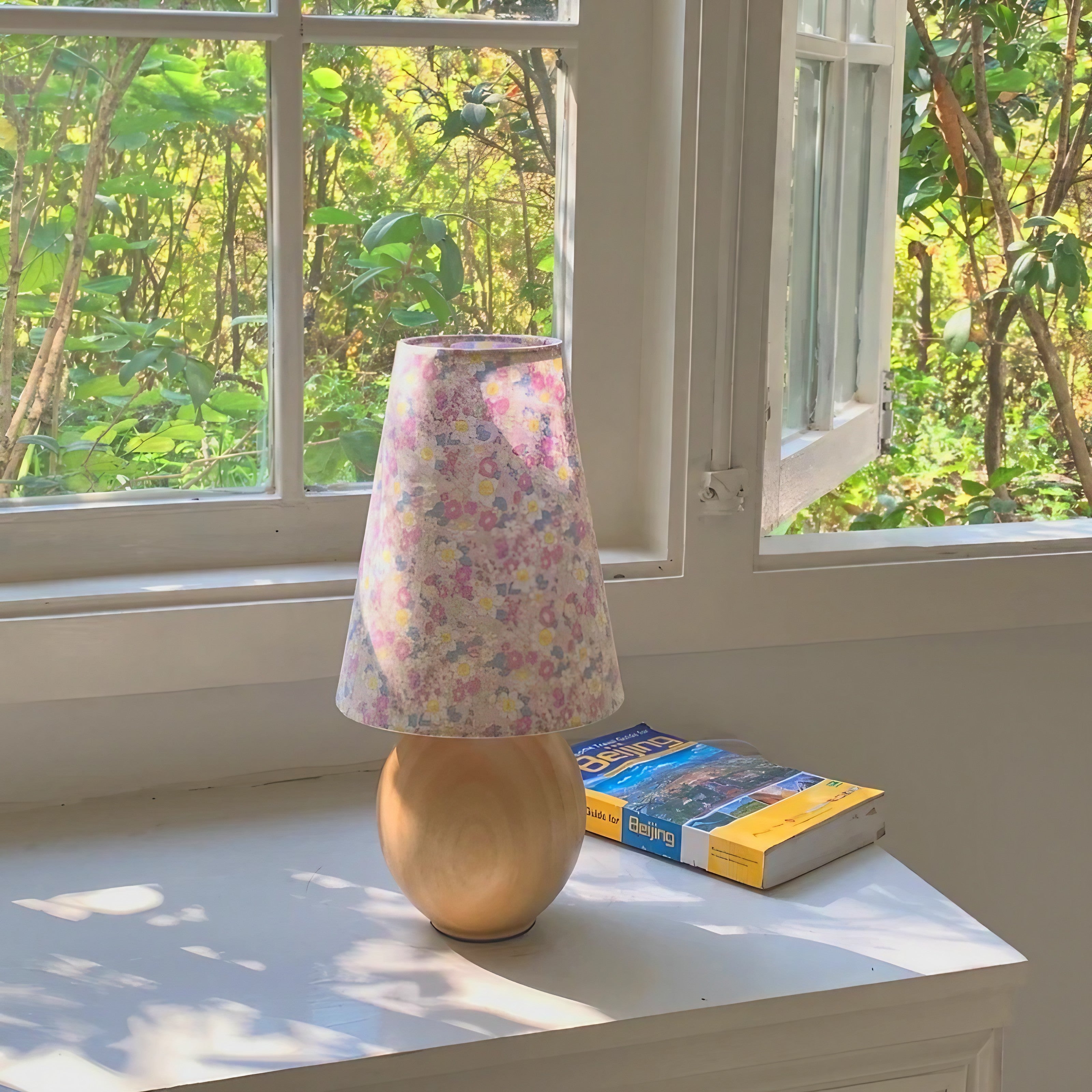 Liberty Bloom Wood Lamp