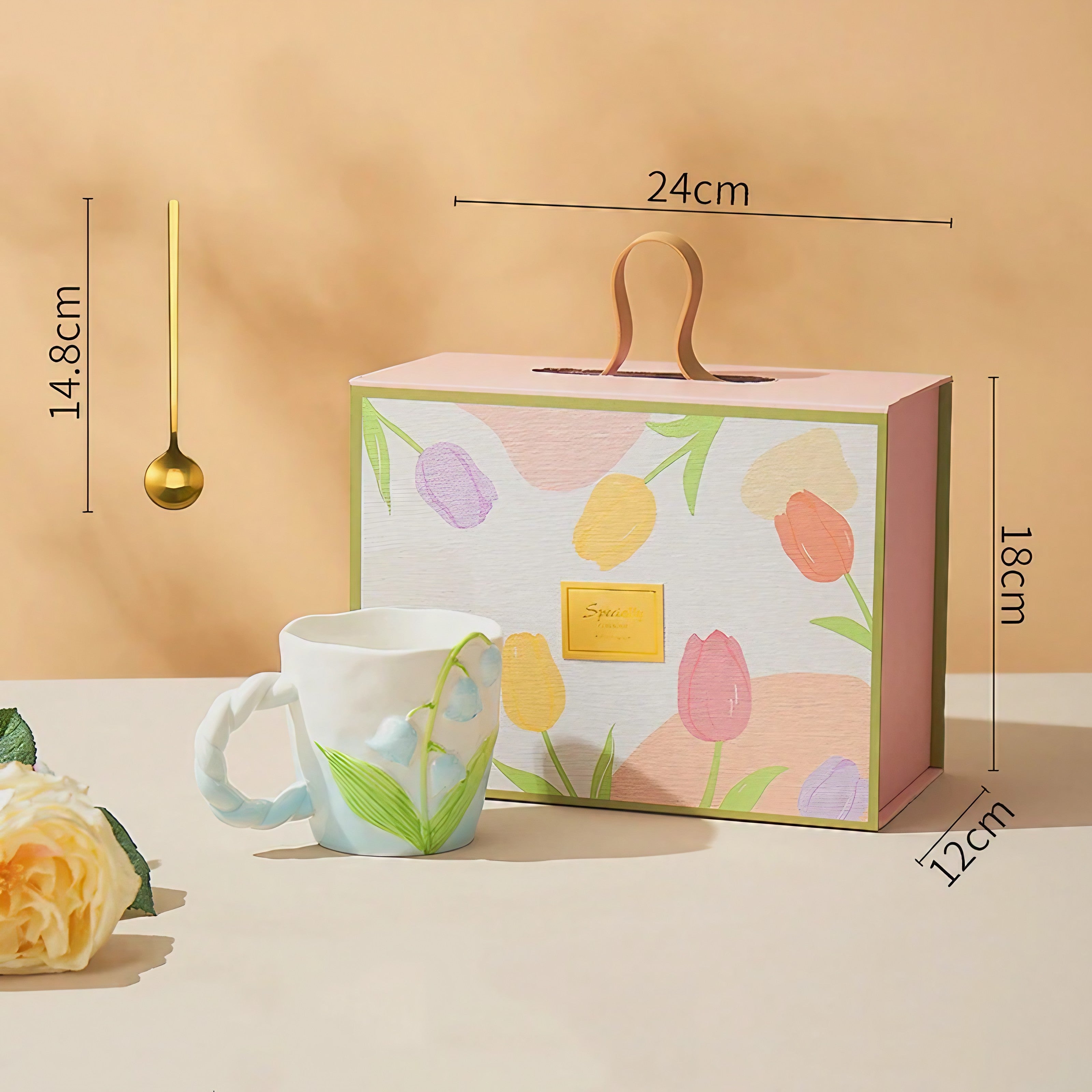 Lily Bell Garden Mugs