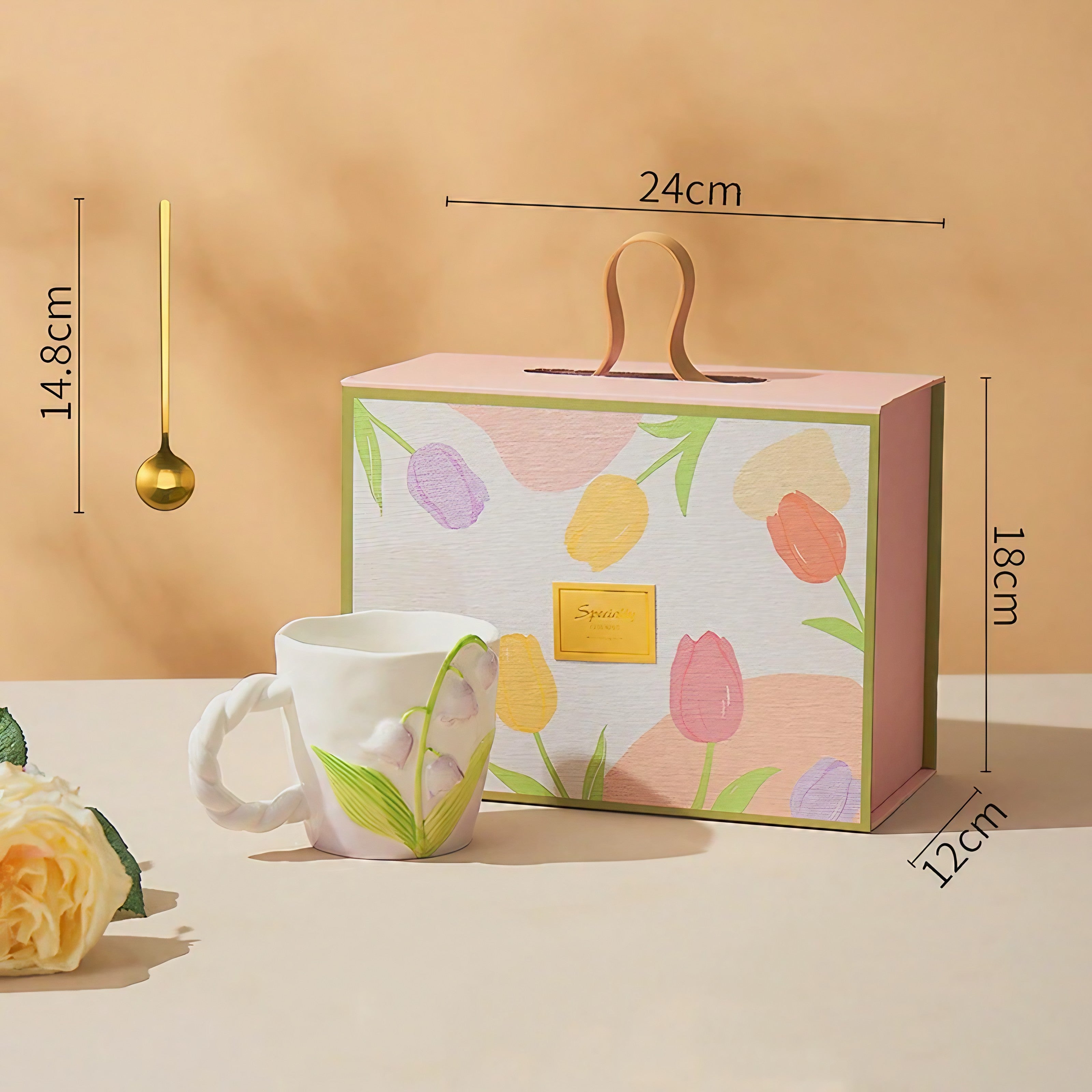 Lily Bell Garden Mugs