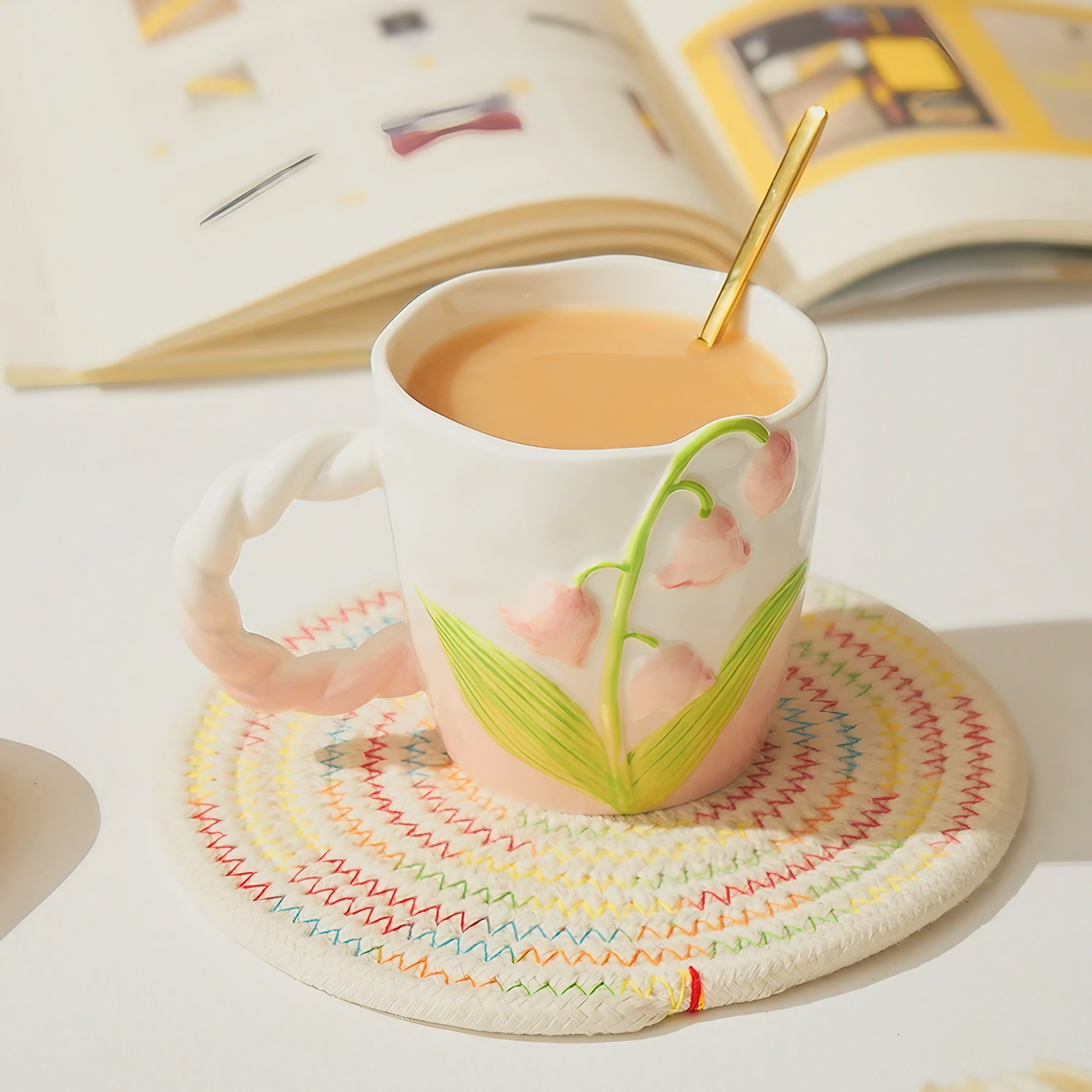 Lily Bell Garden Mugs