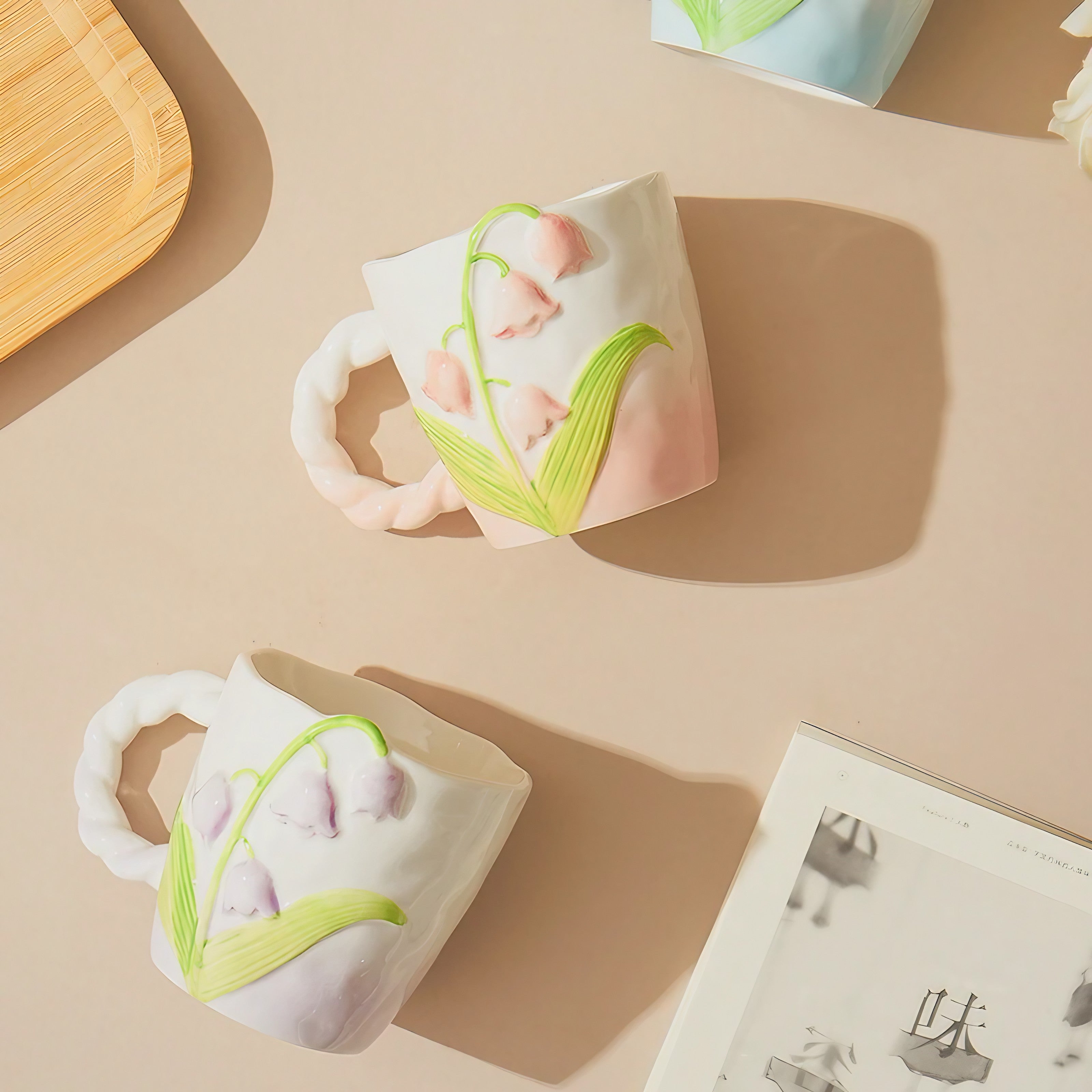 Lily Bell Garden Mugs