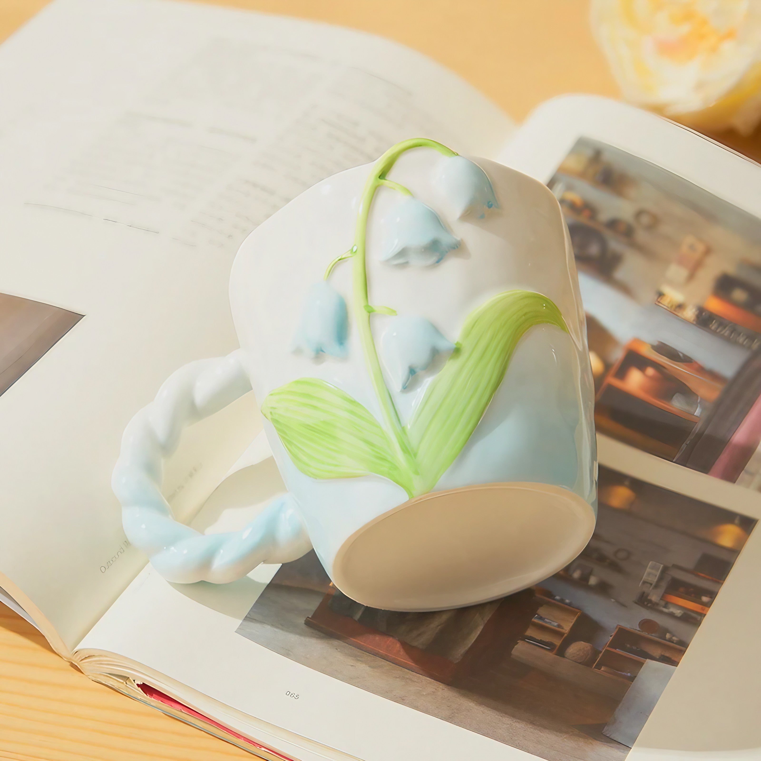 Lily Bell Garden Mugs