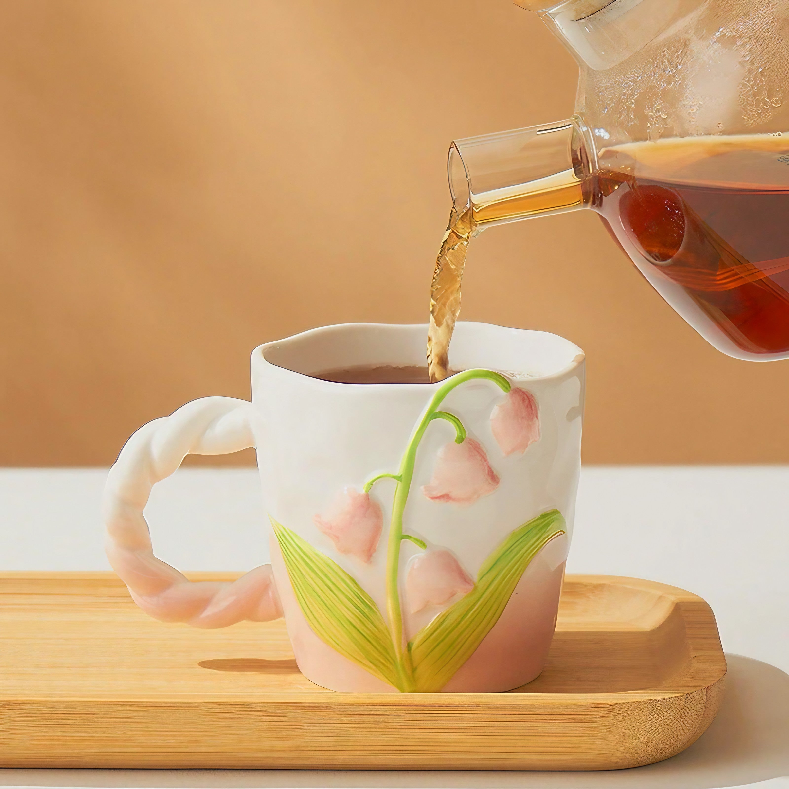 Lily Bell Garden Mugs