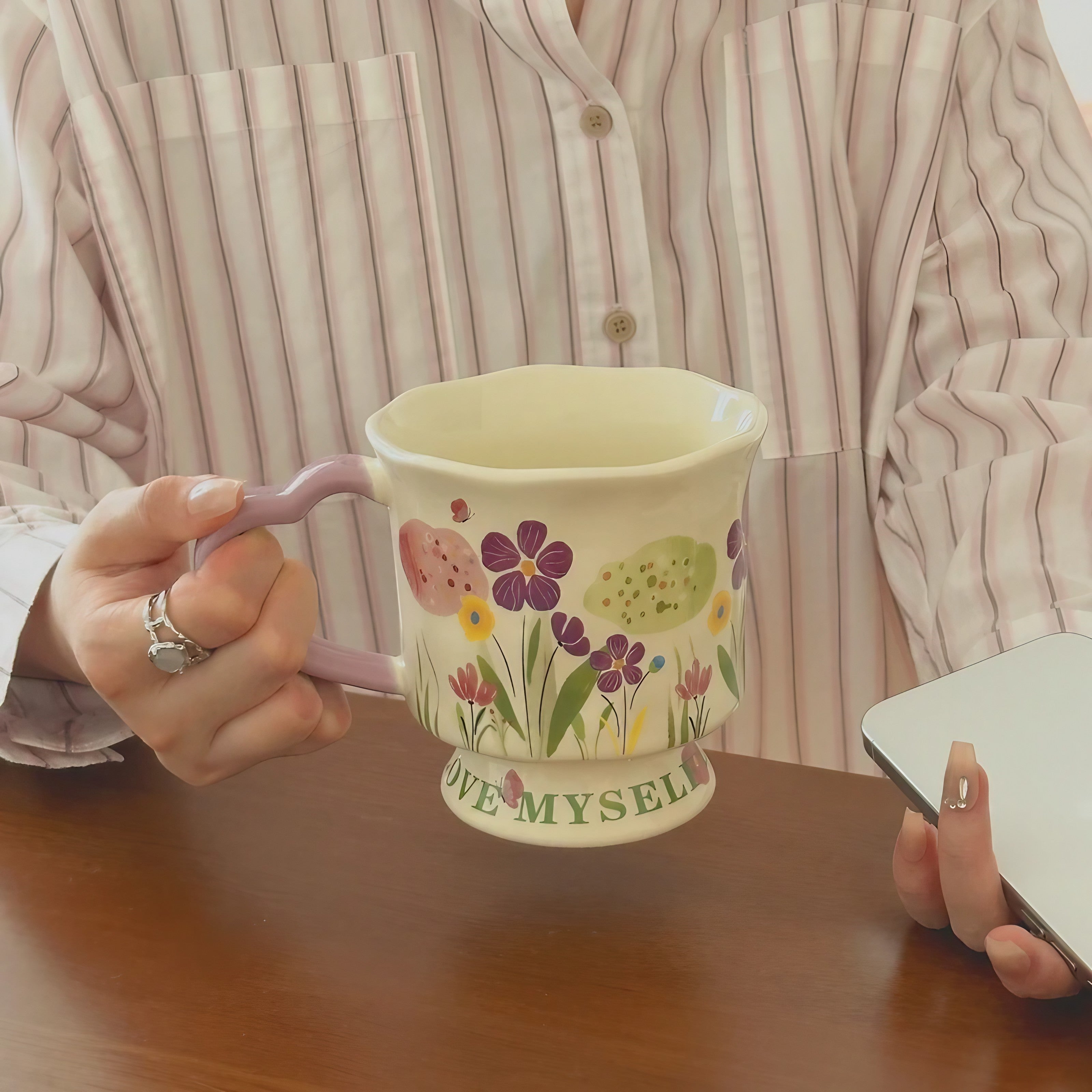 Love Myself Garden Mugs