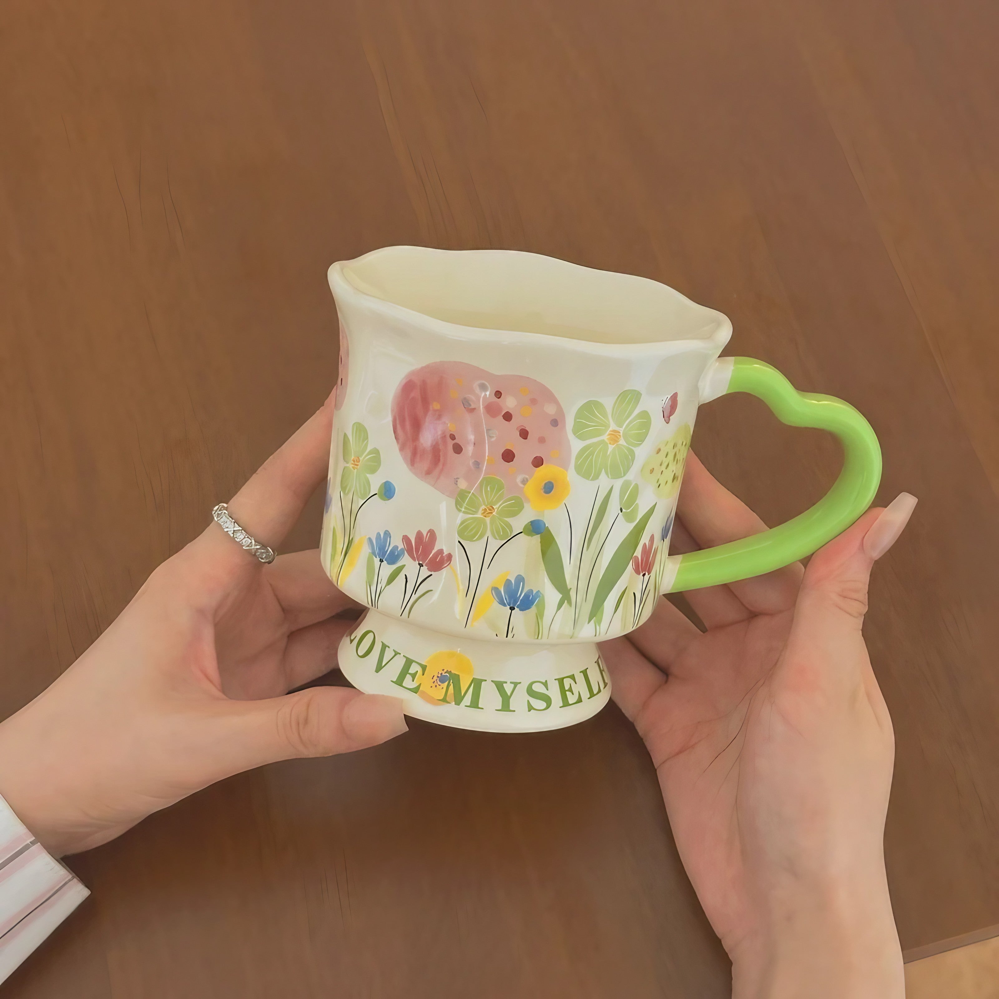 Love Myself Garden Mugs