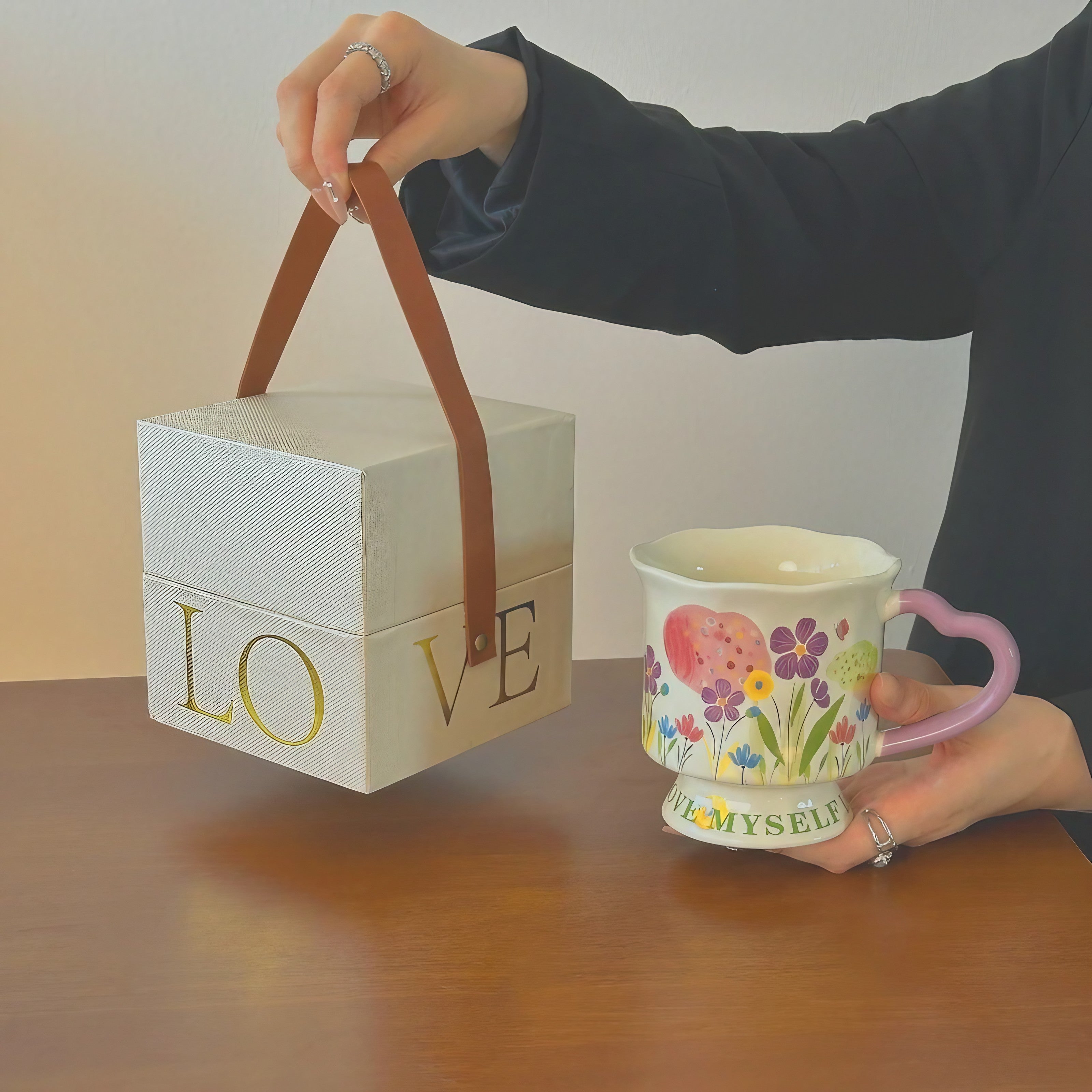 Love Myself Garden Mugs