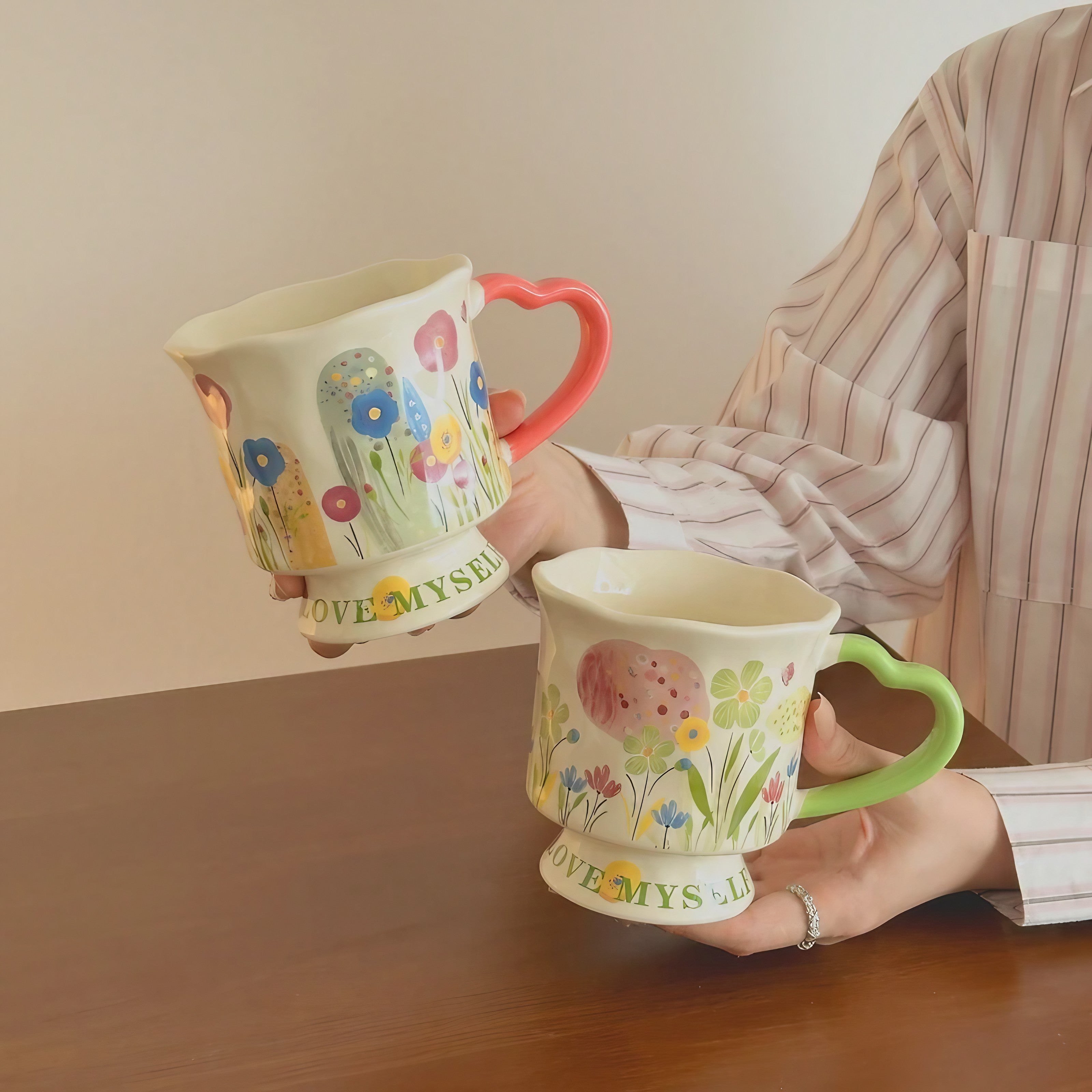 Love Myself Garden Mugs