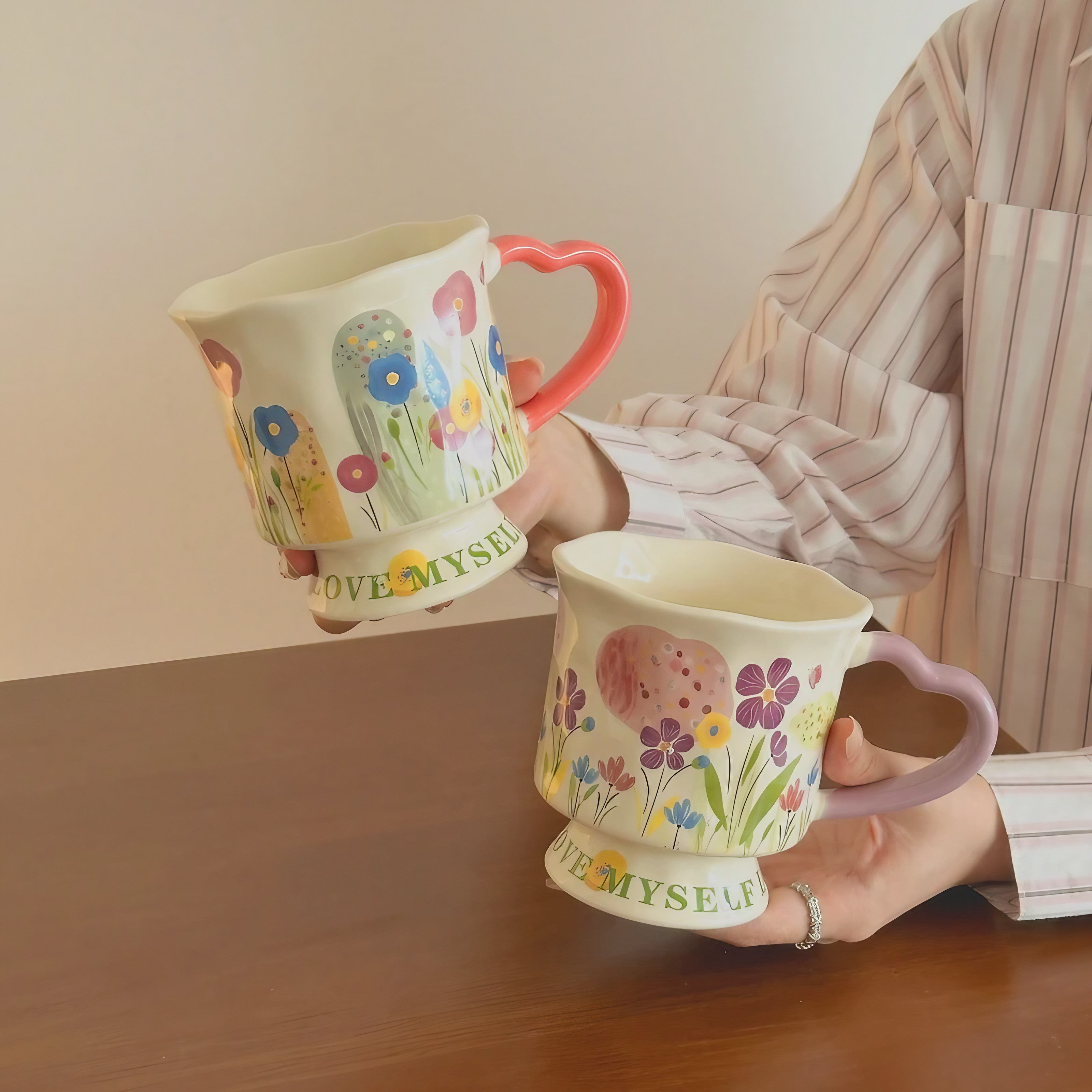 Love Myself Garden Mugs