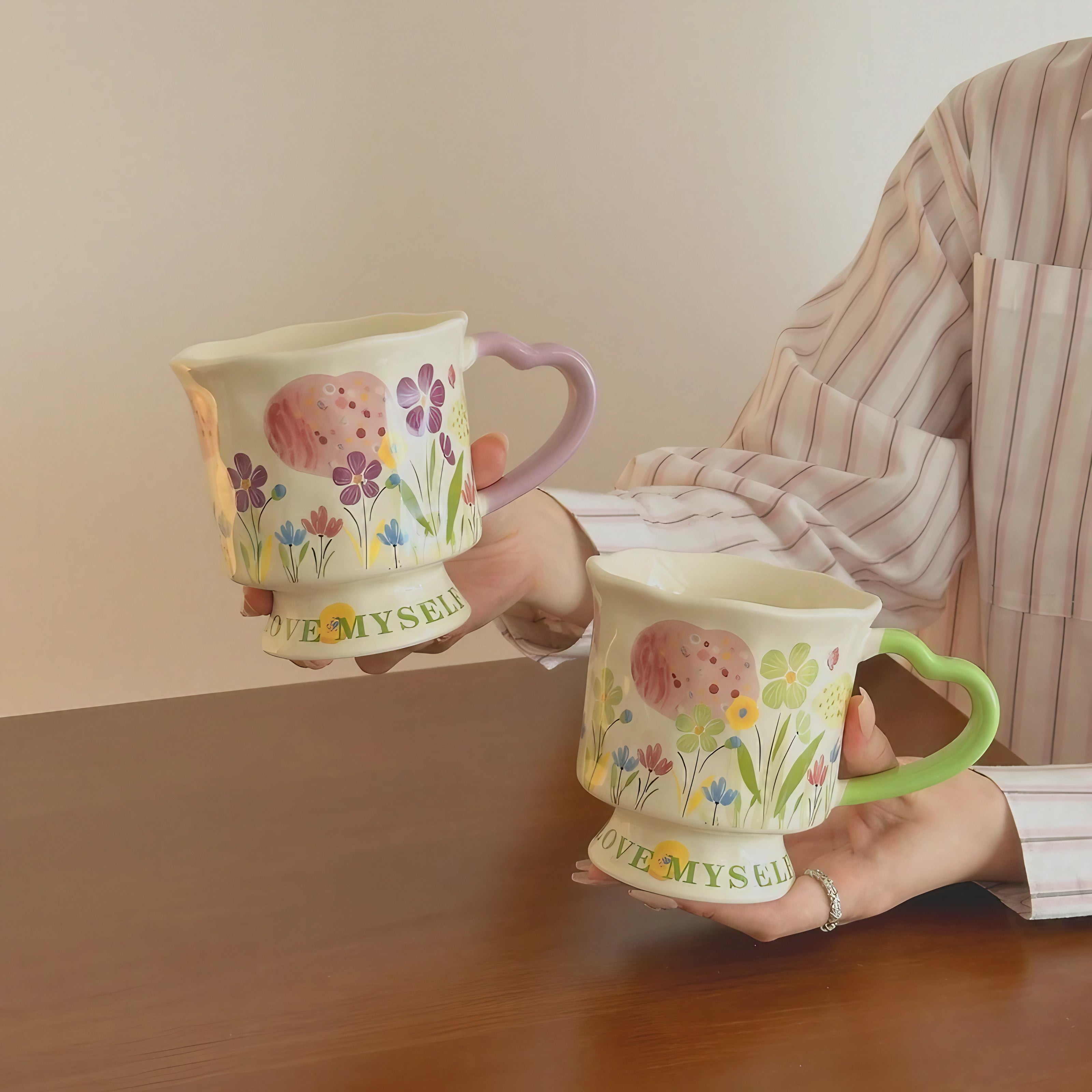 Love Myself Garden Mugs