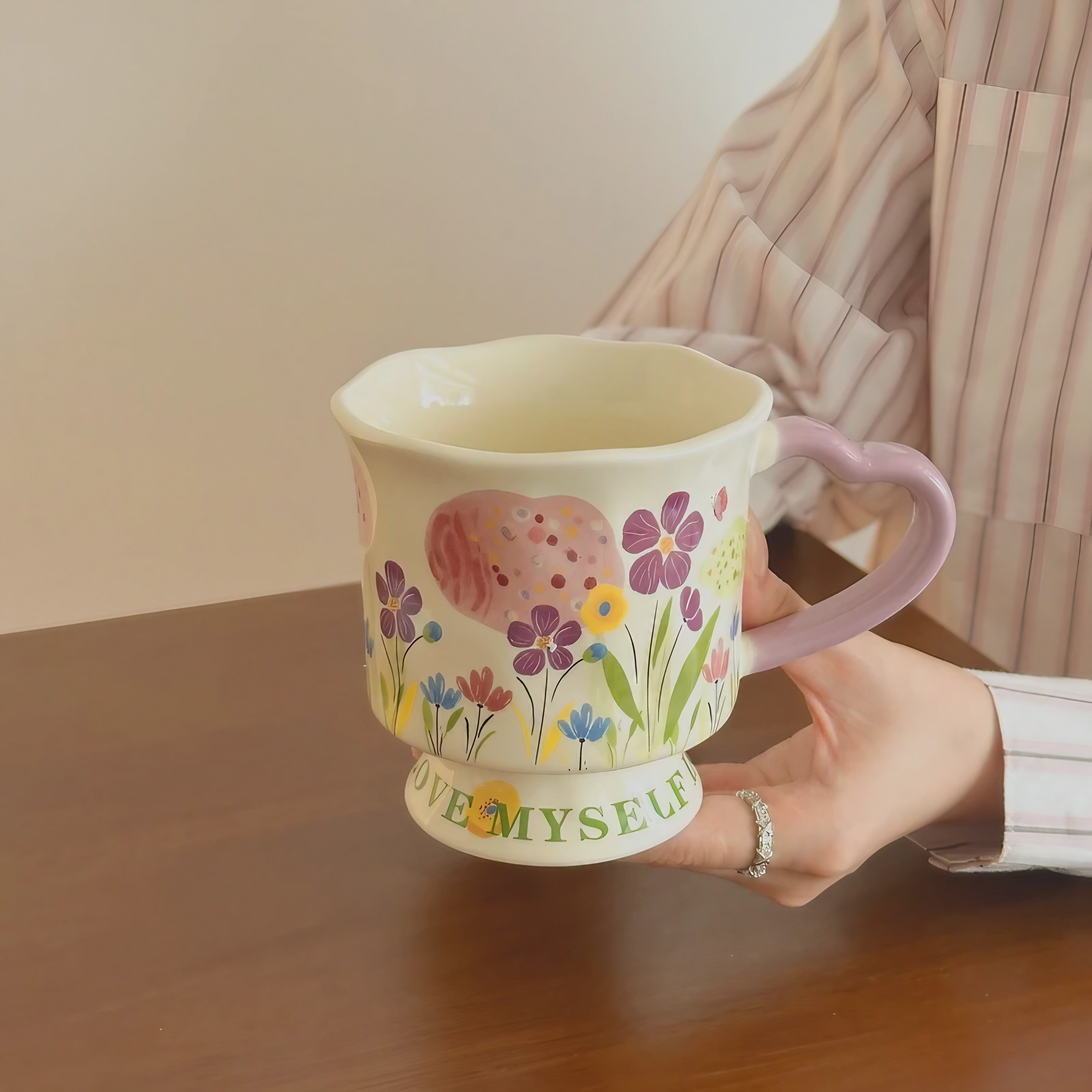Love Myself Garden Mugs
