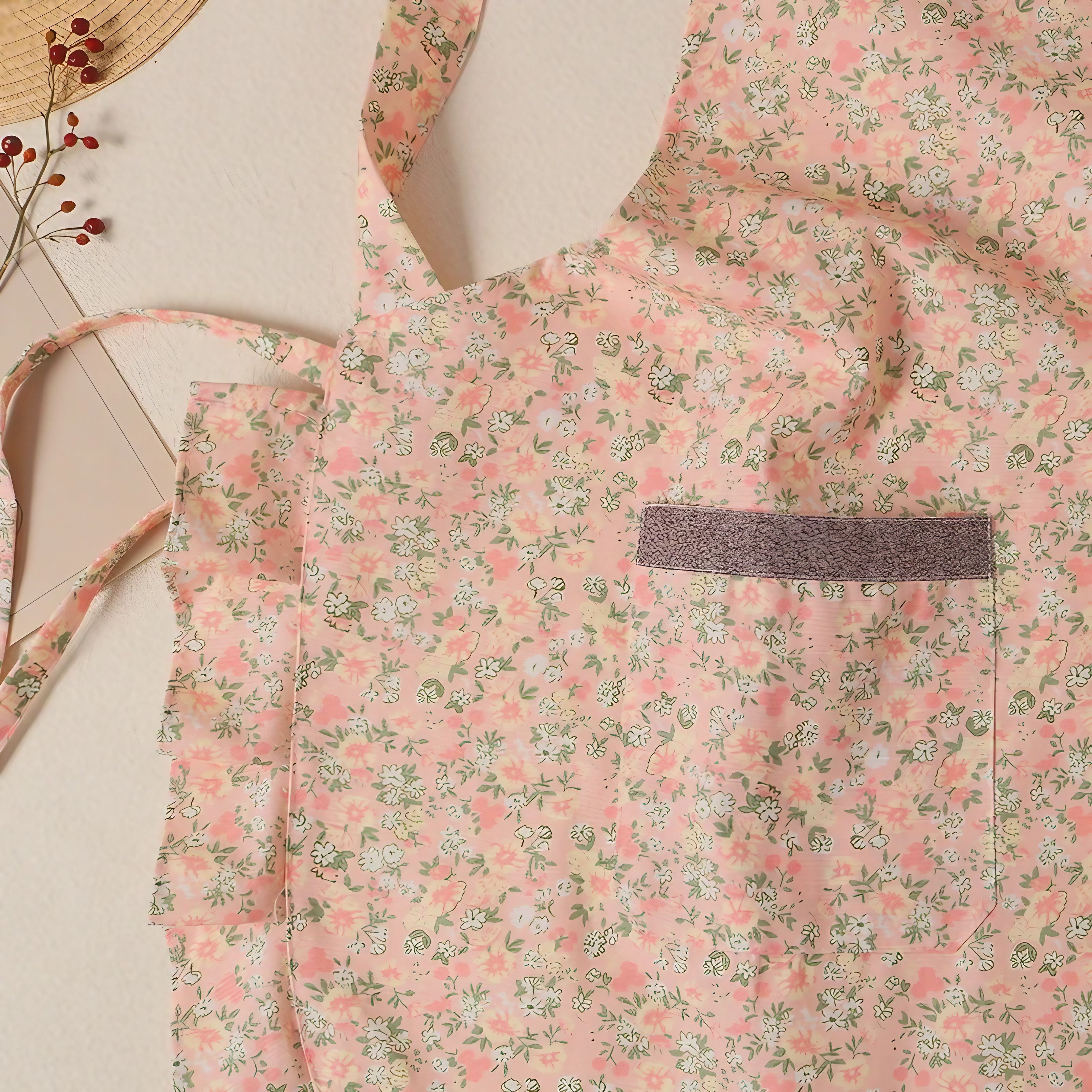 Lovely Flora Ruffle Apron
