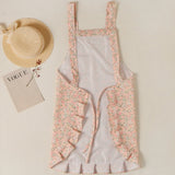 Lovely Flora Ruffle Apron
