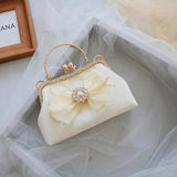 Luxe Ribbon Clutch
