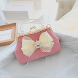 Luxe Ribbon Clutch